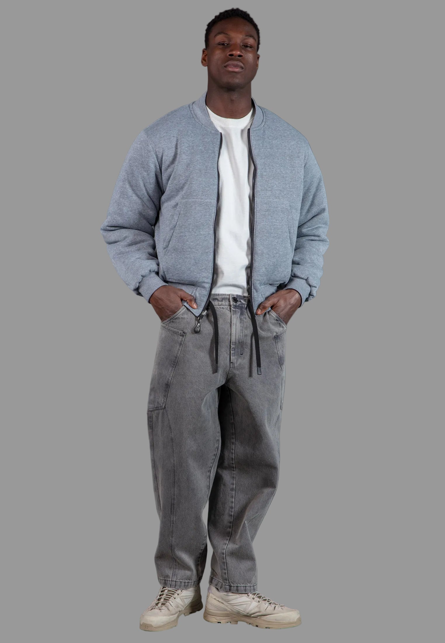 INTENSE JEAN WASHED CHARCOAL