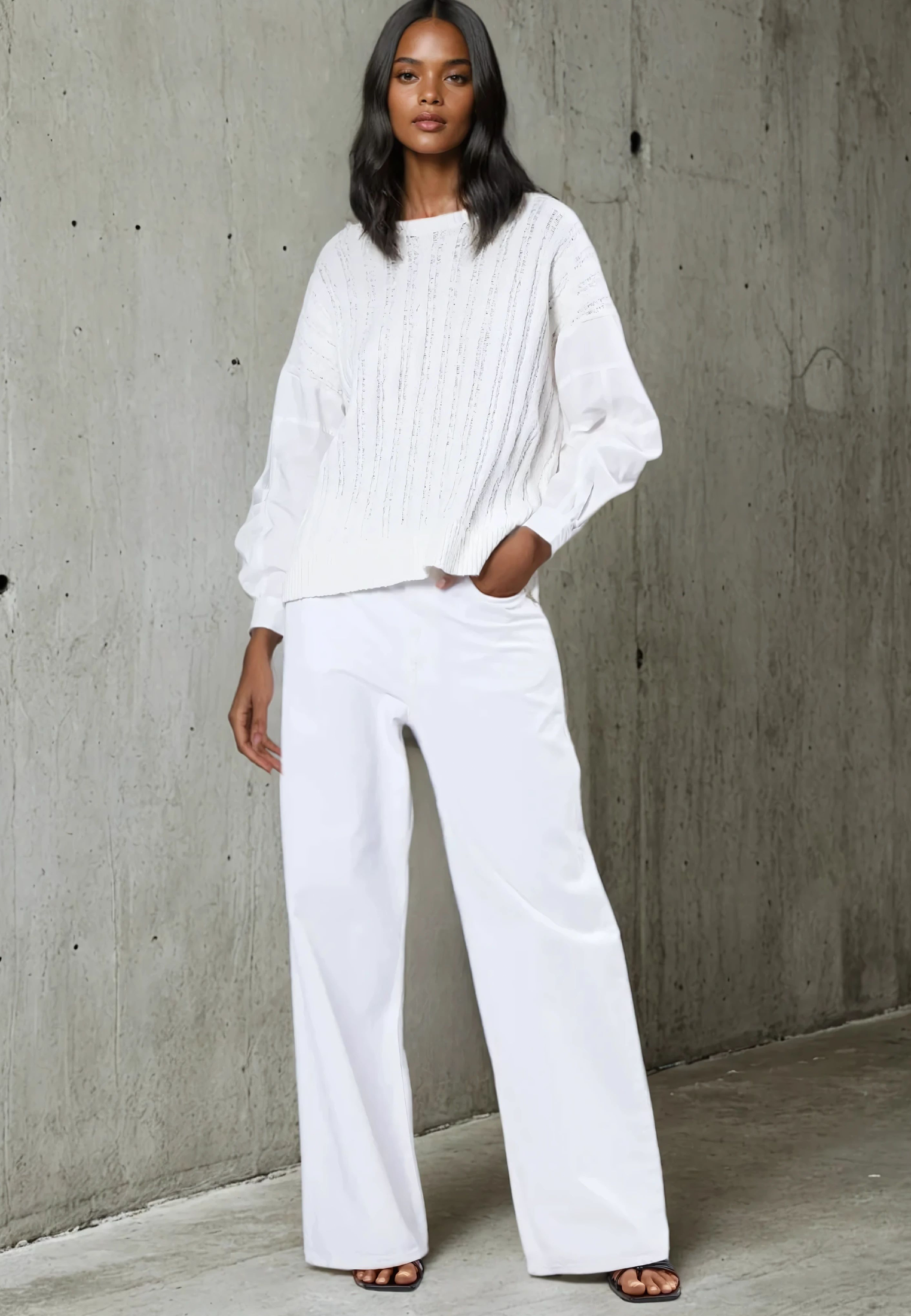 EXTREME JUMPER OFF WHITE