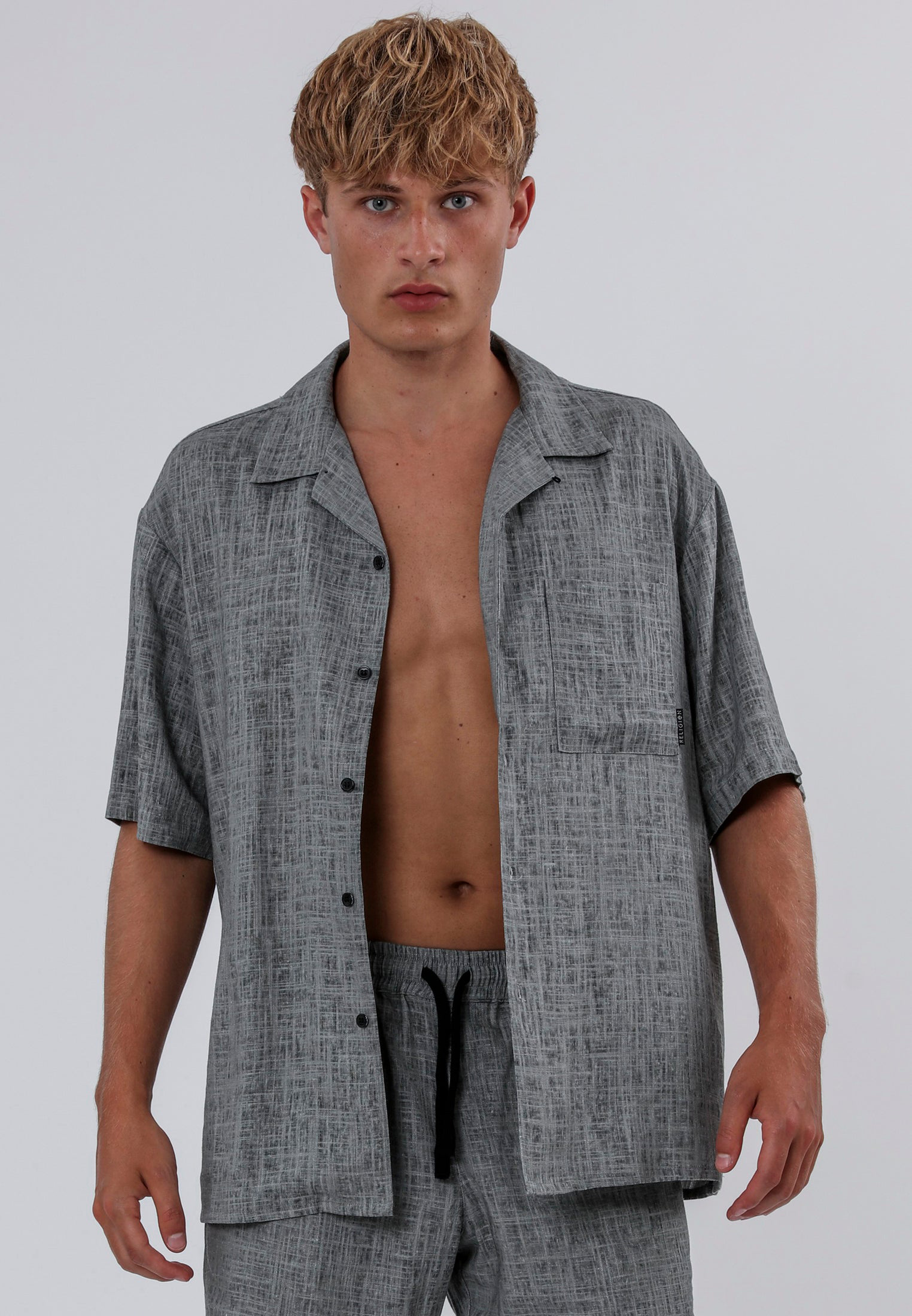 SMOKE SHORTS DARK GREY