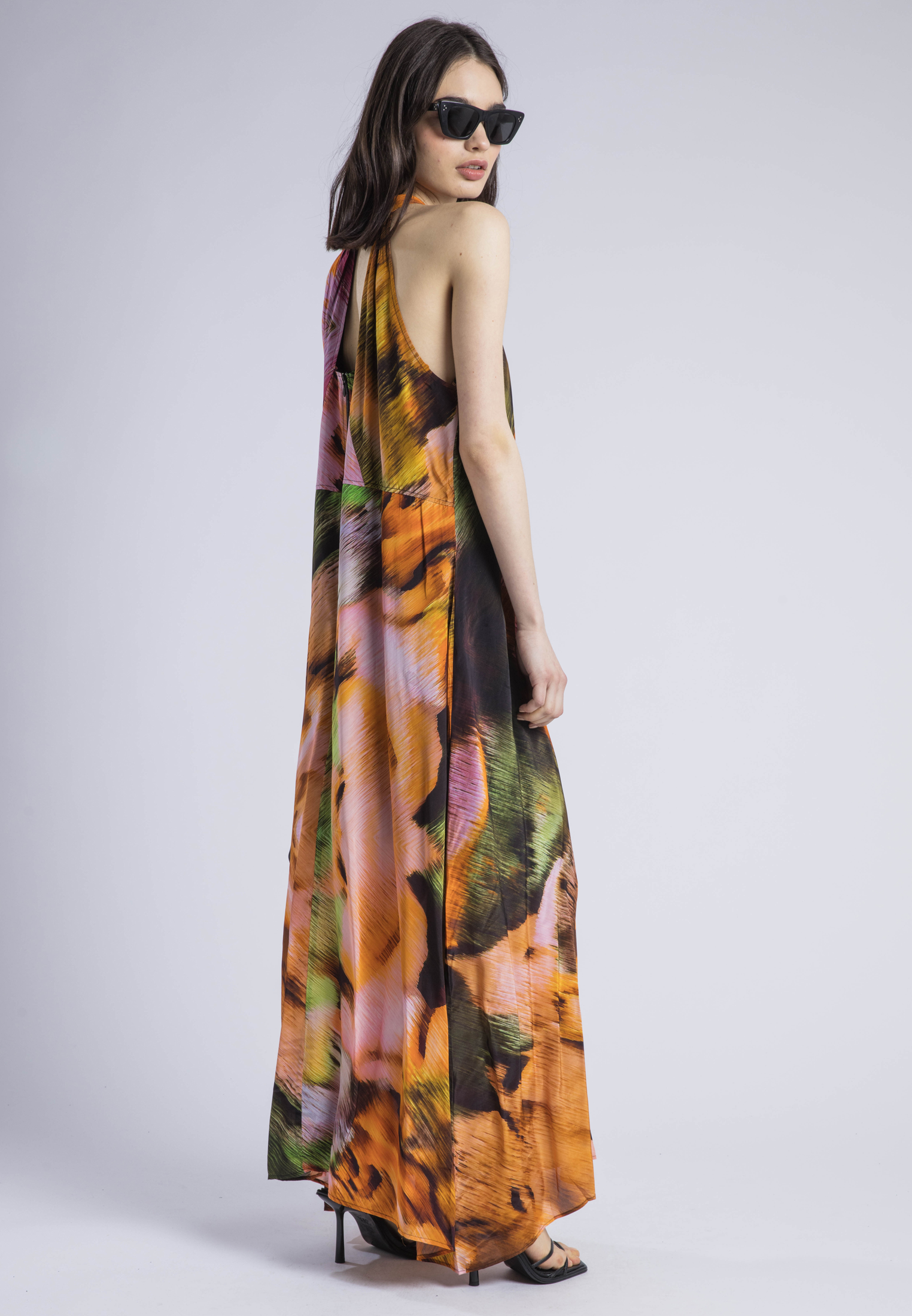 GLOW DRESS OBSCURE ORANGE