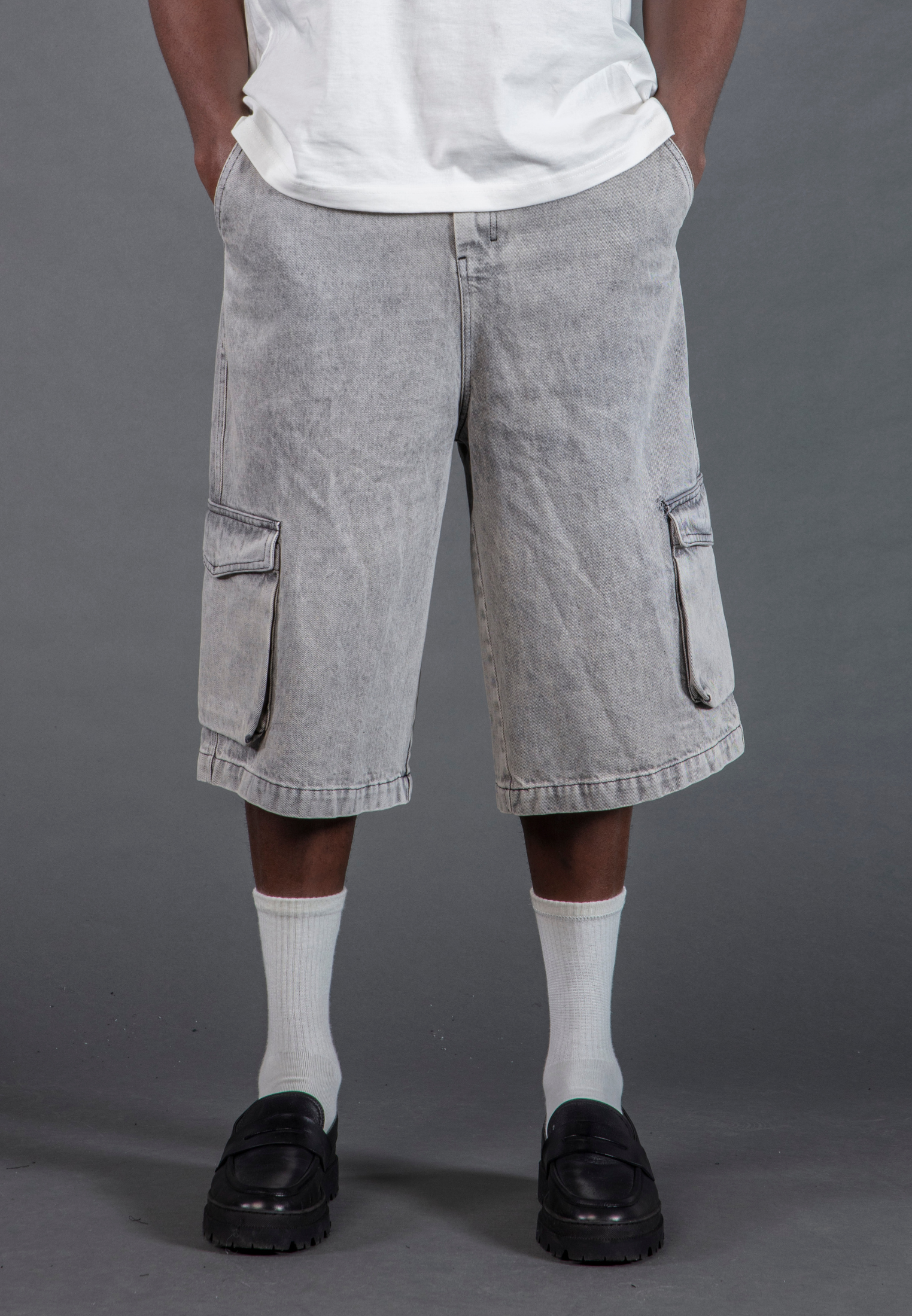CARGO JORT QUANTUM WASHED CHARCOAL