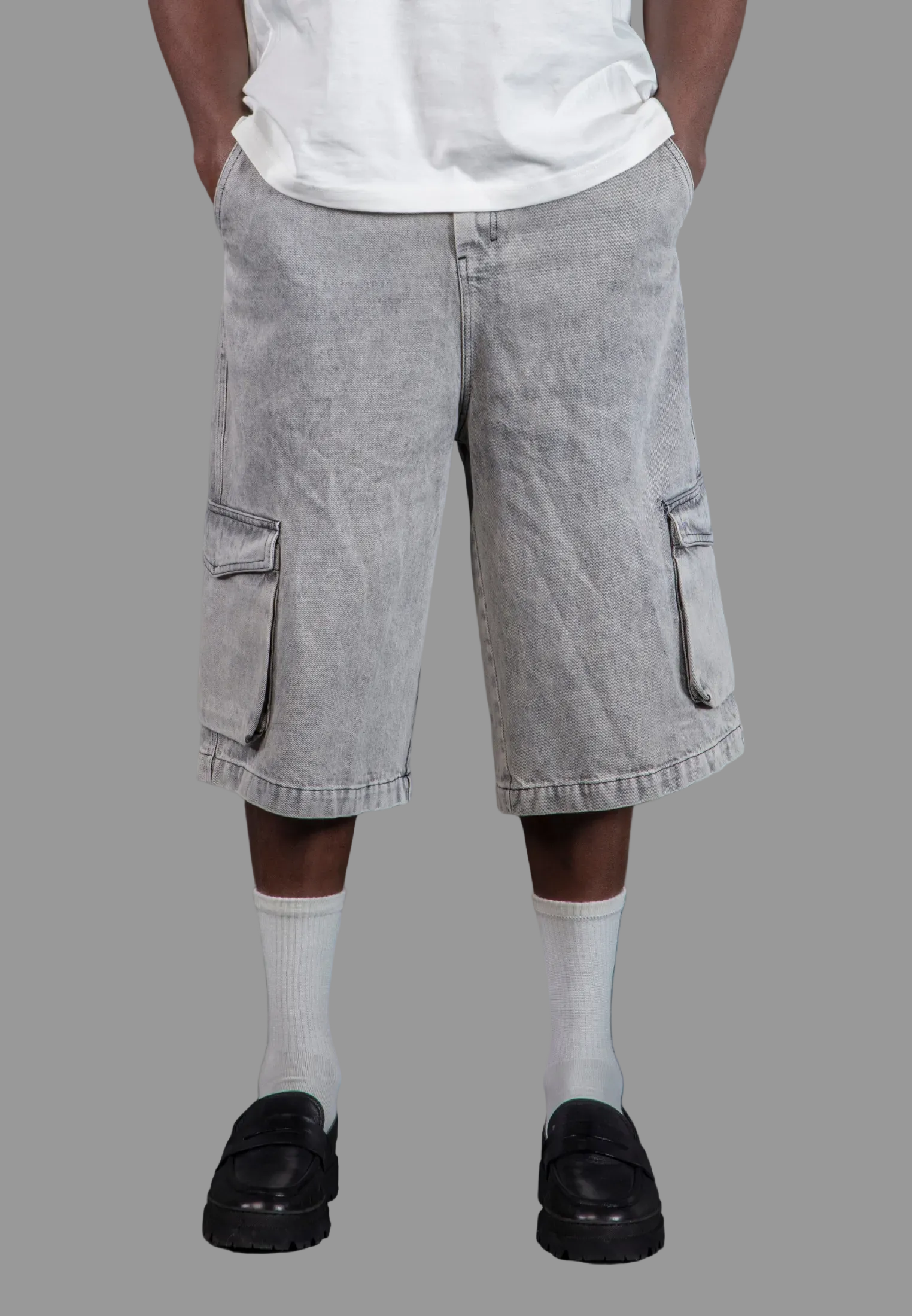 CARGO JORT QUANTUM WASHED CHARCOAL