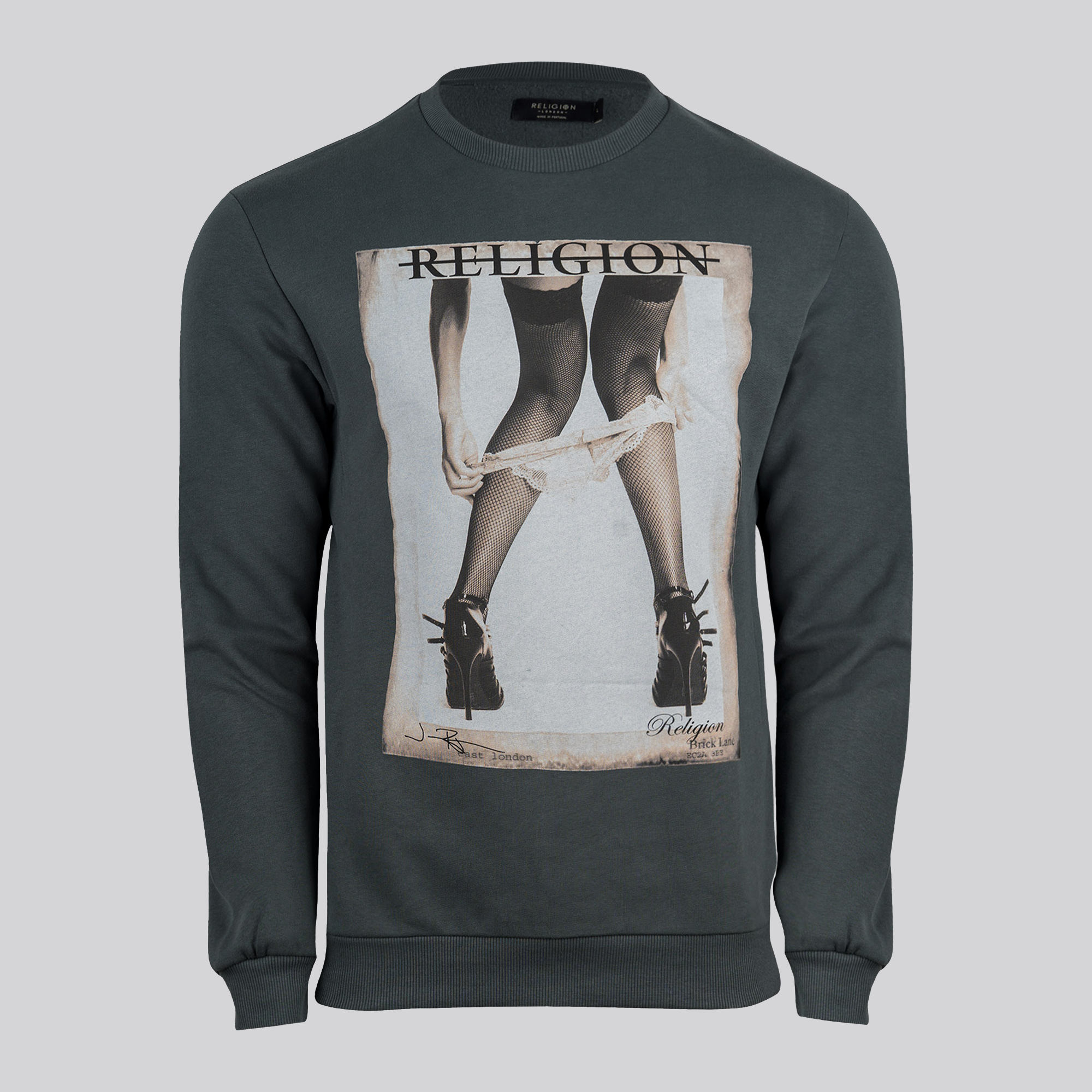 RELIGION PHOTO SWEAT DARK METAL