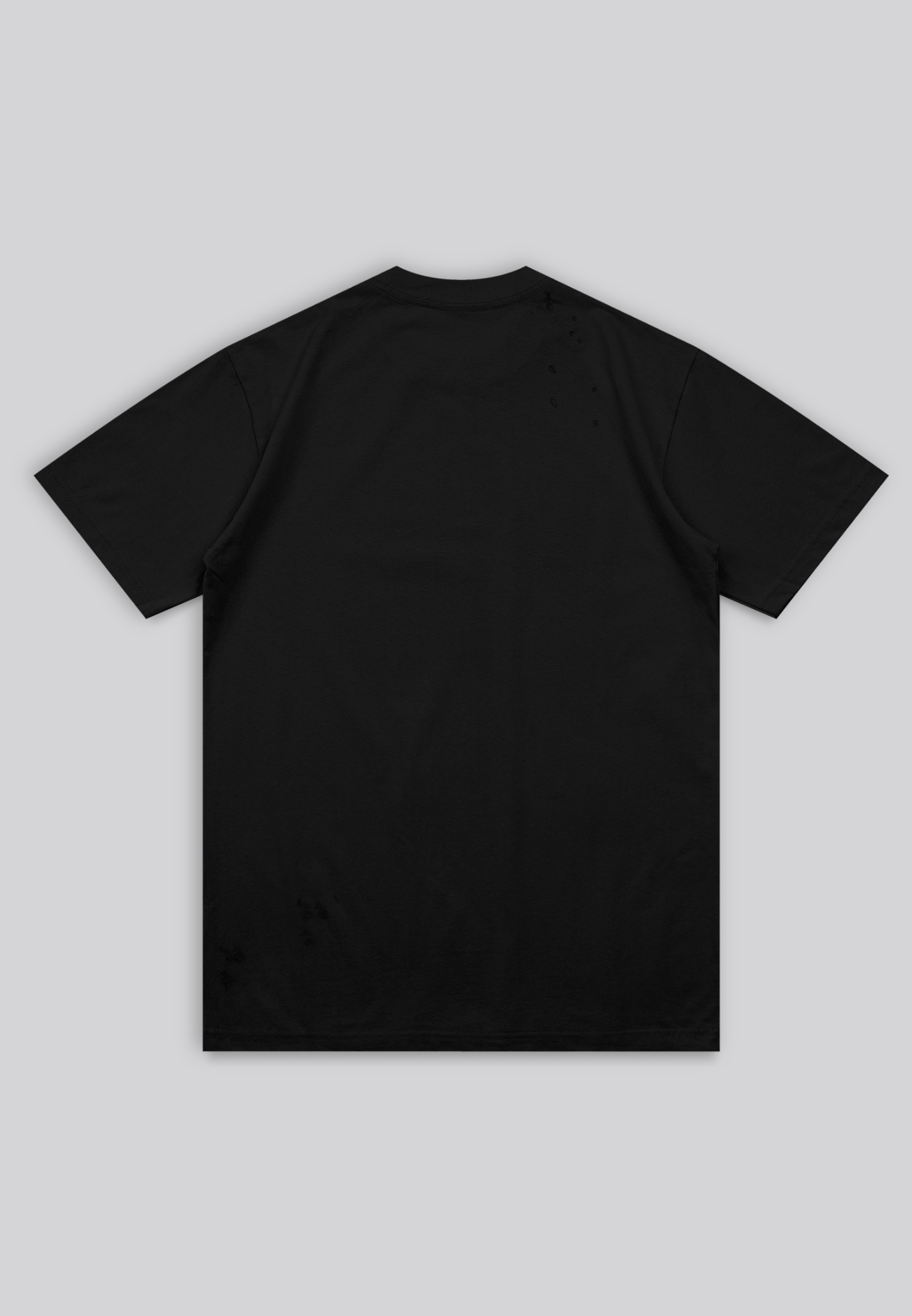 DISTRESSED T-SHIRT BLACK