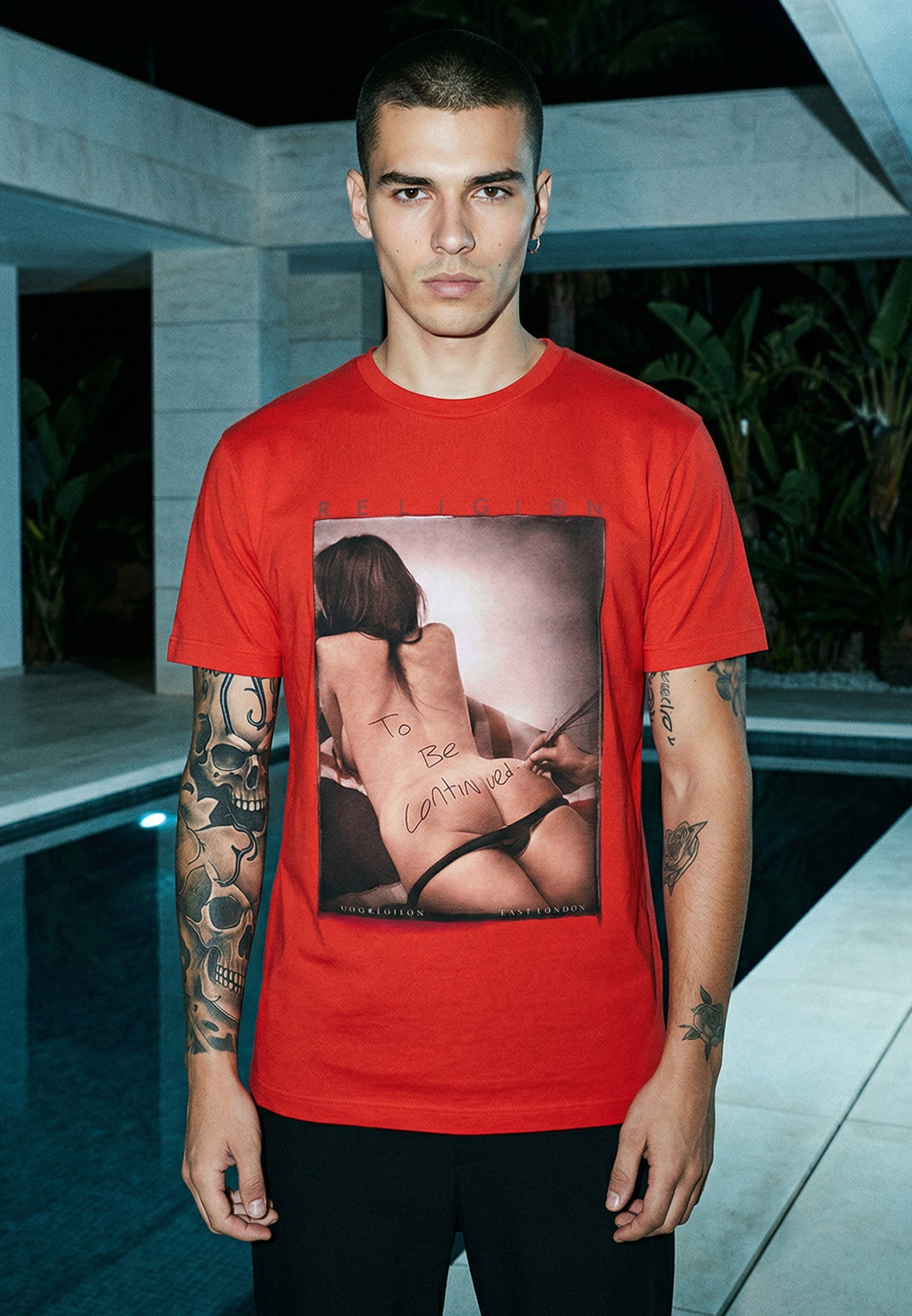 TO BE CONTINUED T-SHIRT BRIGHT RED