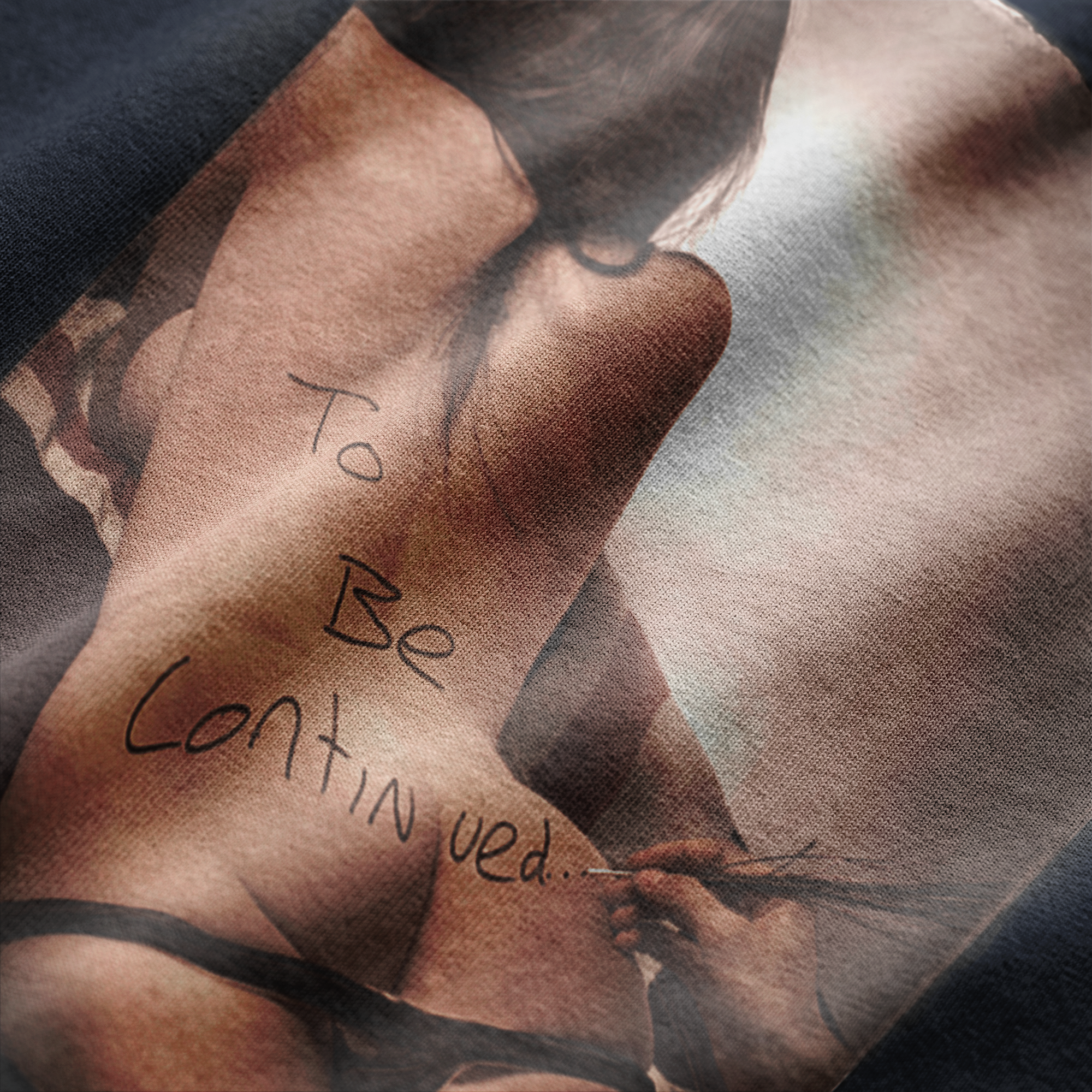 TO BE CONTINUED T-SHIRT FRENCH NAVY
