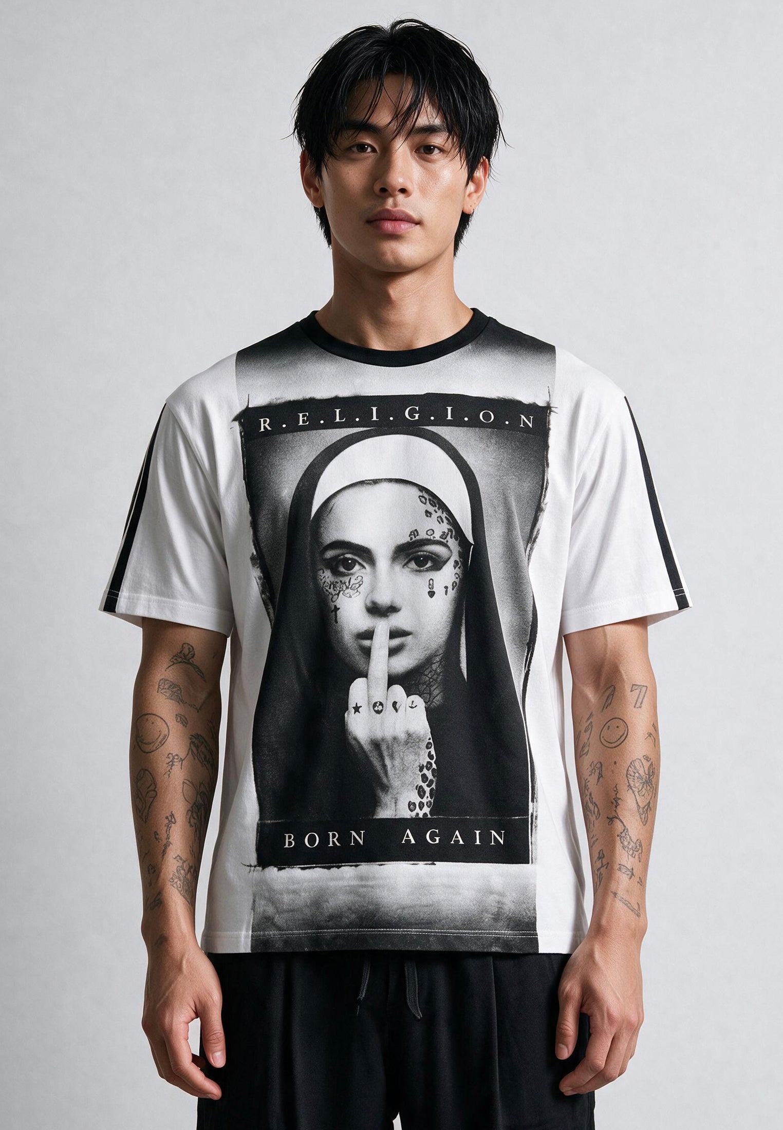 BORN AGAIN T-SHIRT INDIAN RED
