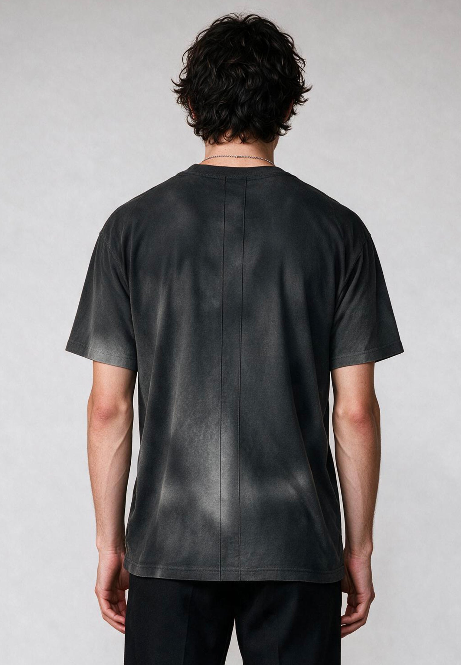 RAZOR BLADE T-SHIRT WASHED BLACK