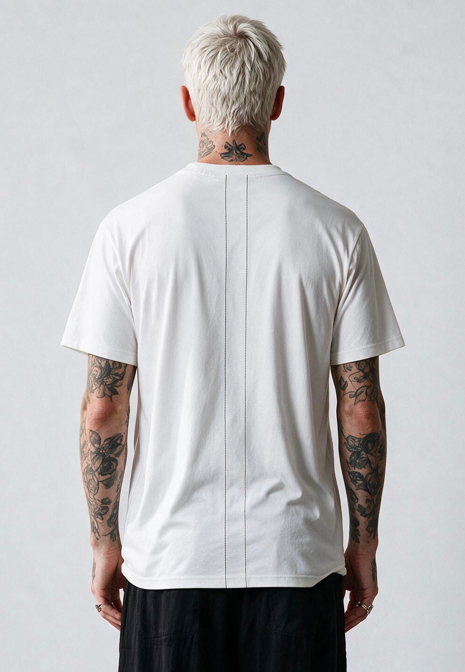ROAD TO NOWHERE WHITE T-SHIRT