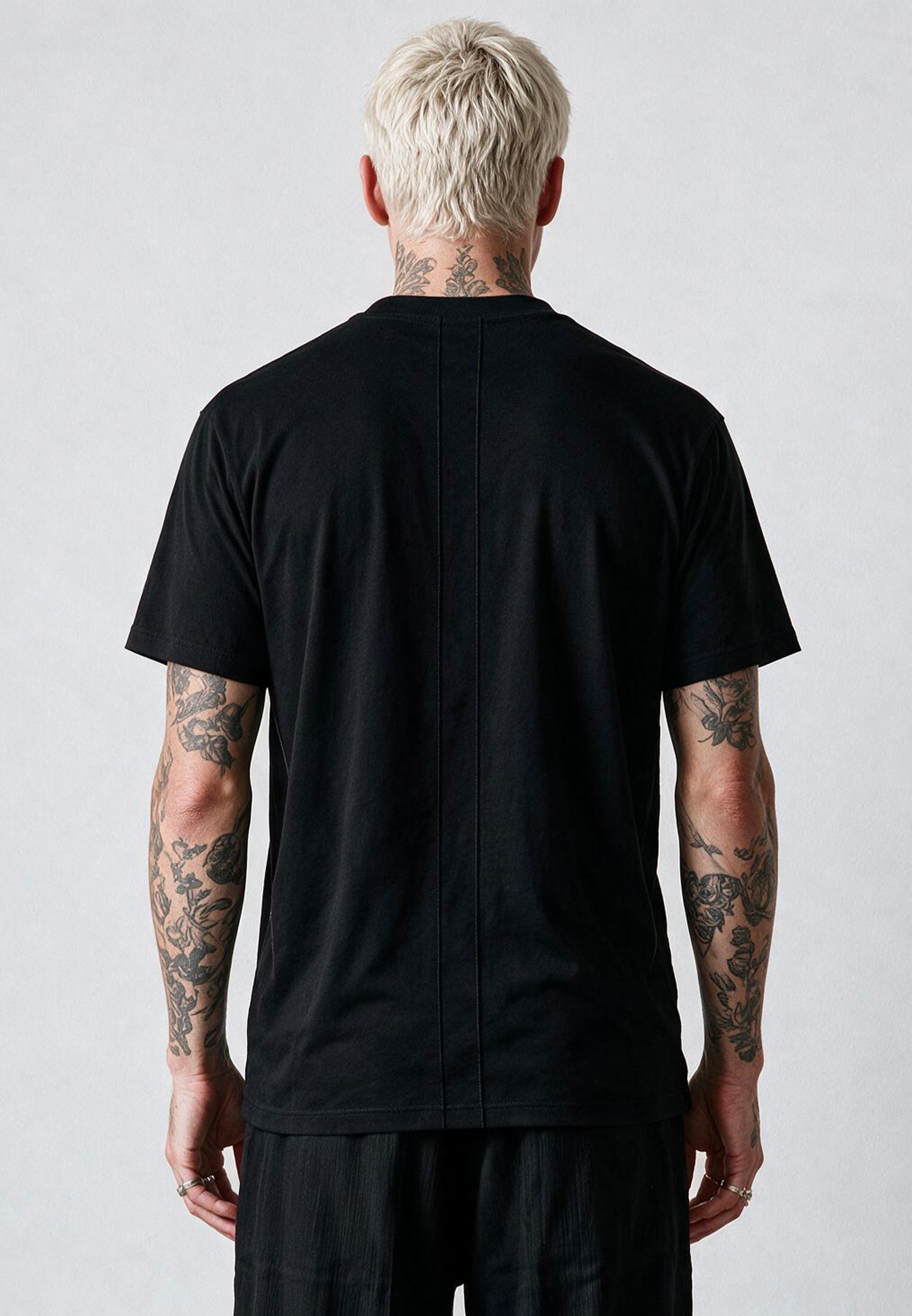UNION JACK TATTOO T-SHIRT BLACK