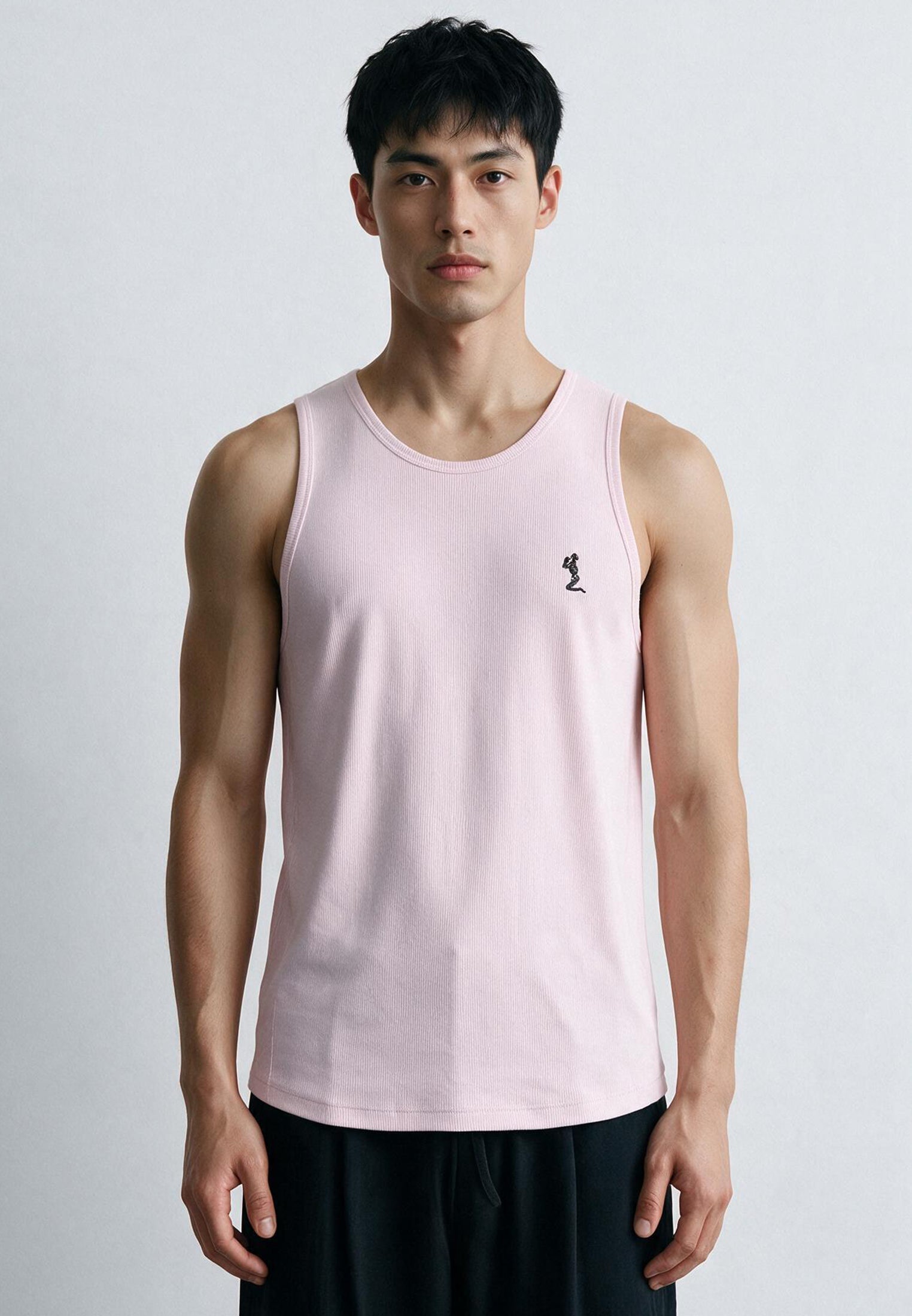 ALBION VEST PALE PINK