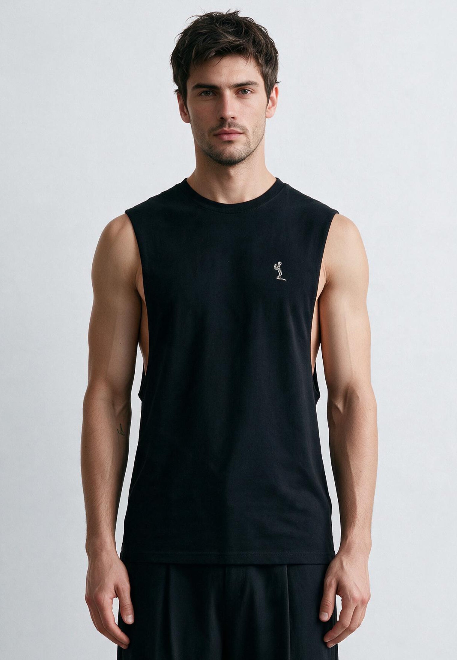 CUTAWAY VEST BLACK