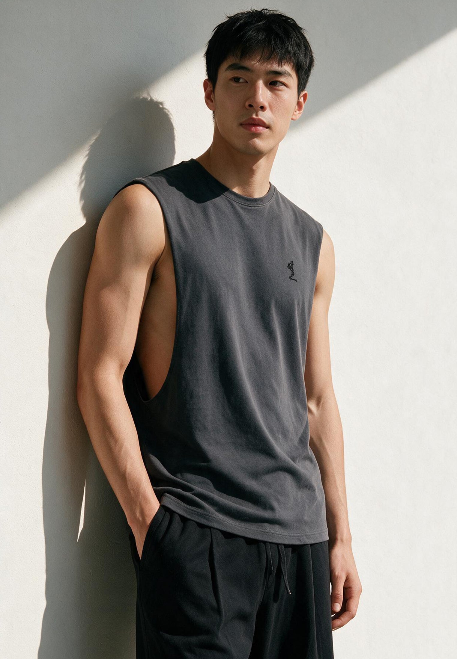 CUTAWAY VEST DARK METAL