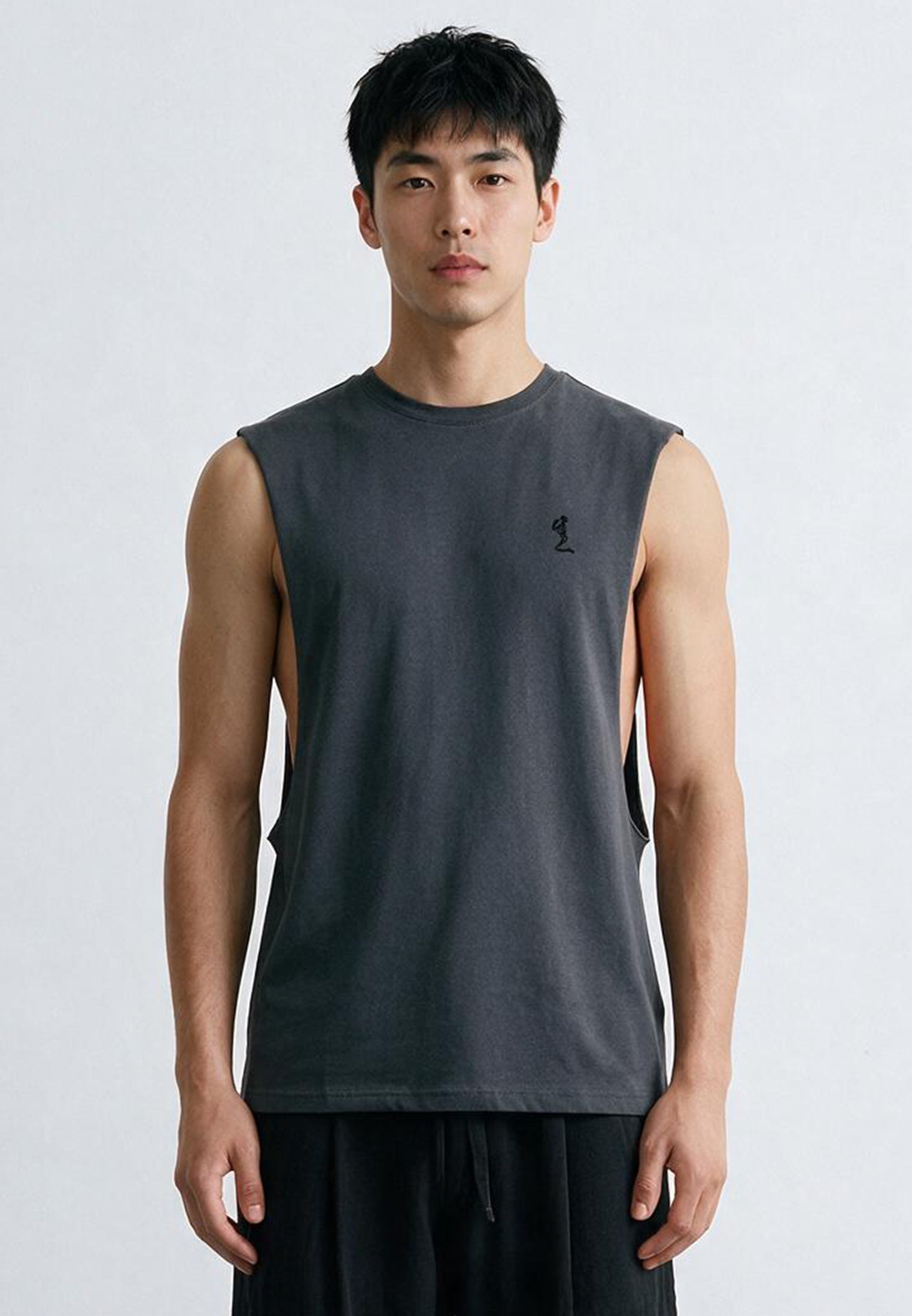 CUTAWAY VEST DARK METAL
