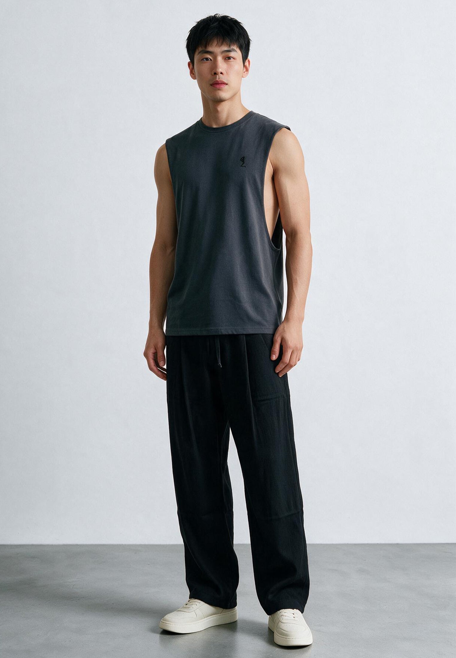 CUTAWAY VEST DARK METAL