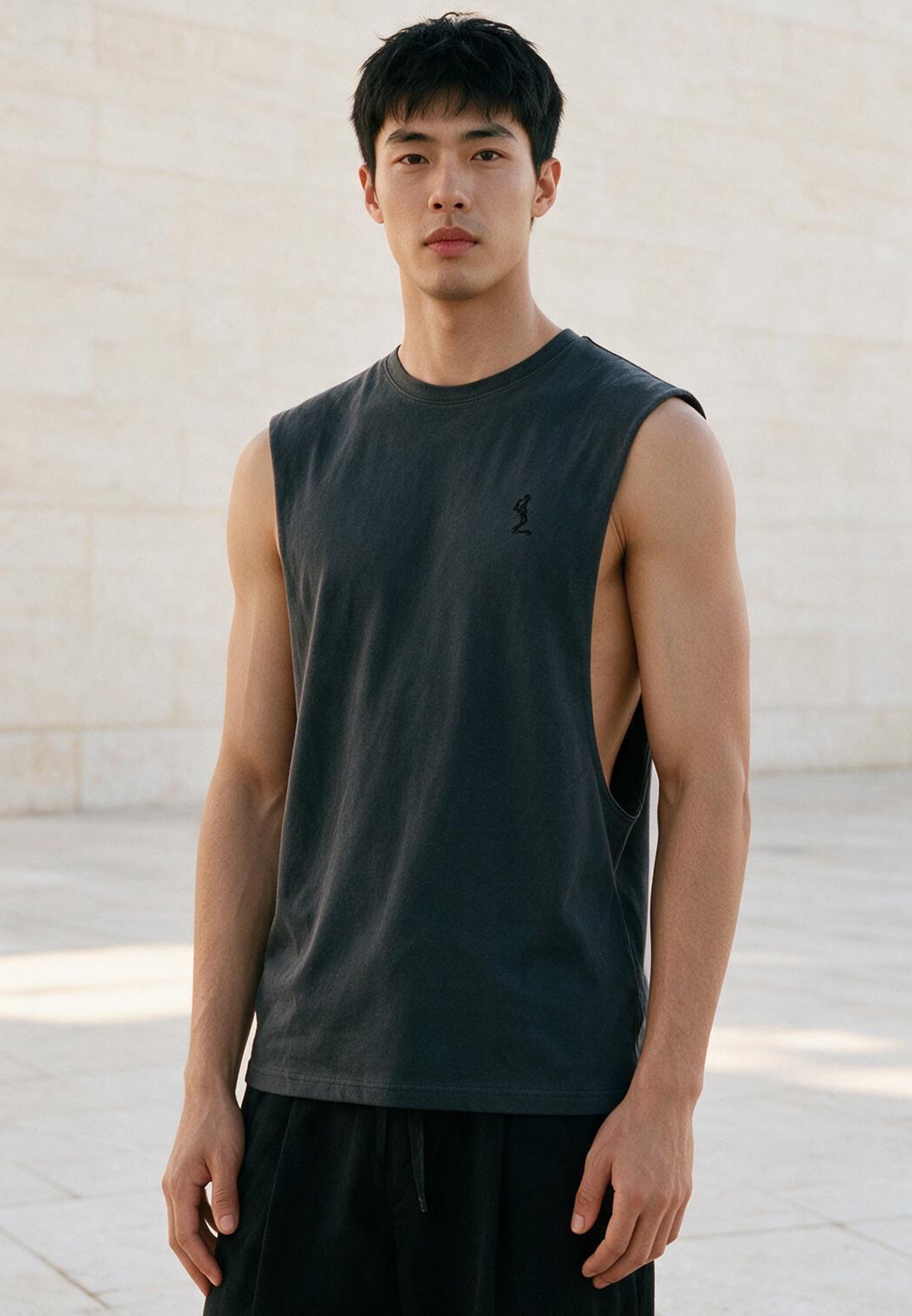 CUTAWAY VEST DARK METAL