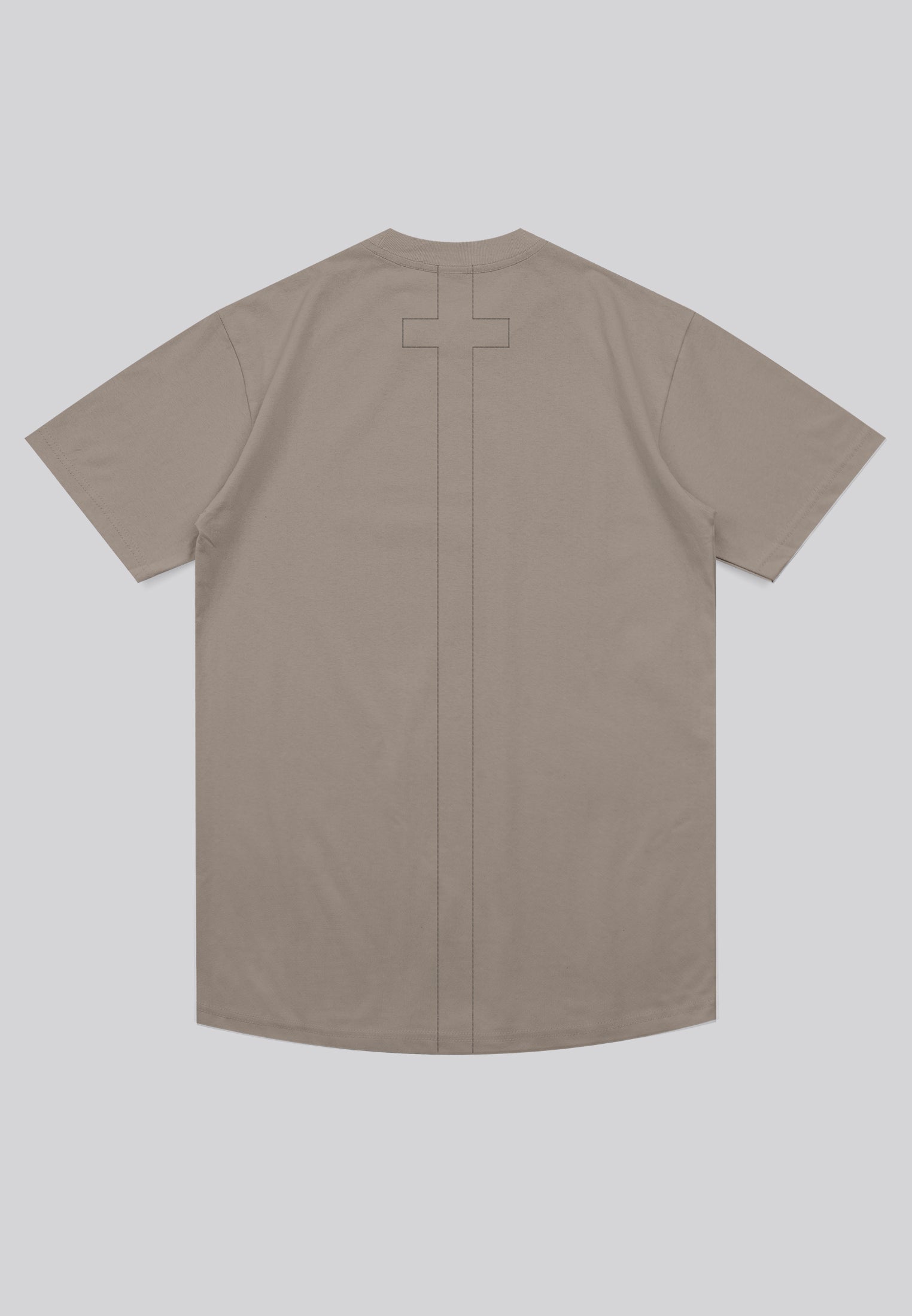 ESSENTIAL BIG SKELETON DESERT TAUPE T-SHIRT