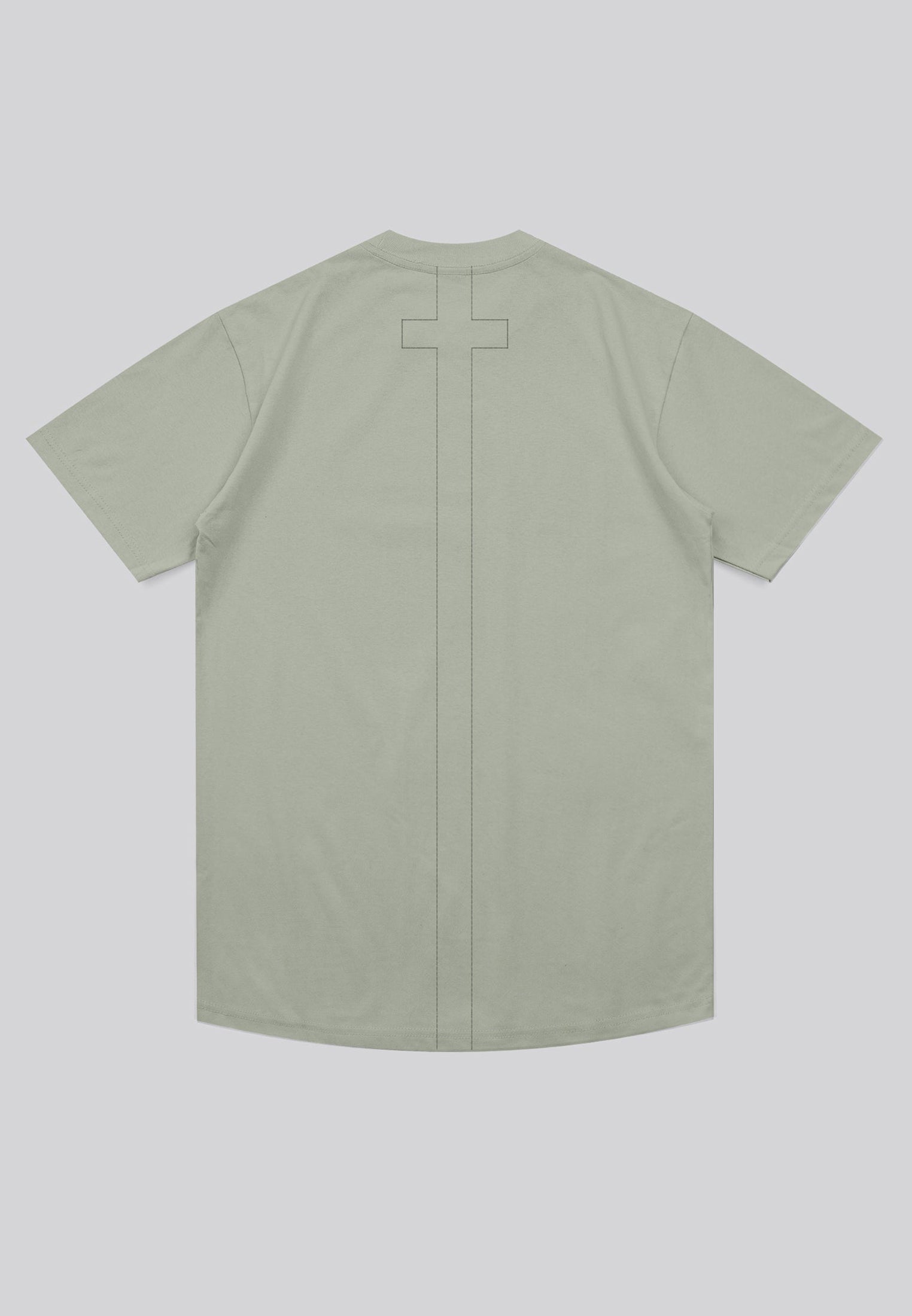 ESSENTIAL BIG SKELETON SOFT KHAKI T-SHIRT