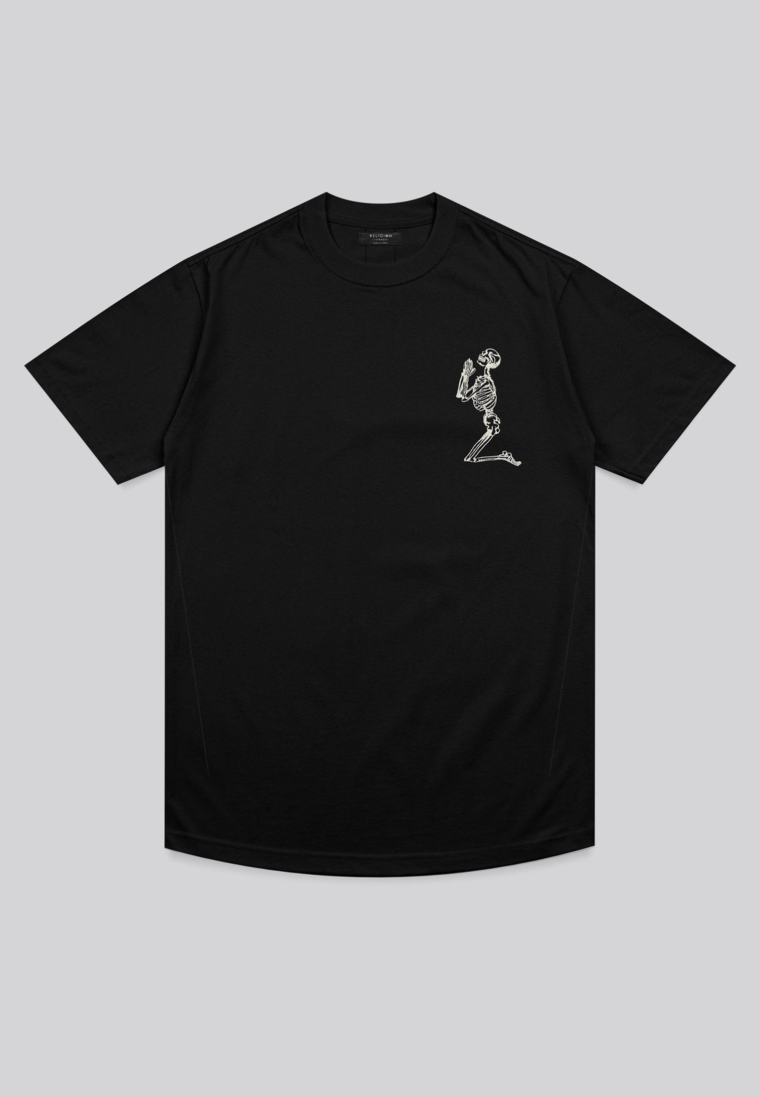 ESSENTIAL BIG SKELETON BLACK T-SHIRT