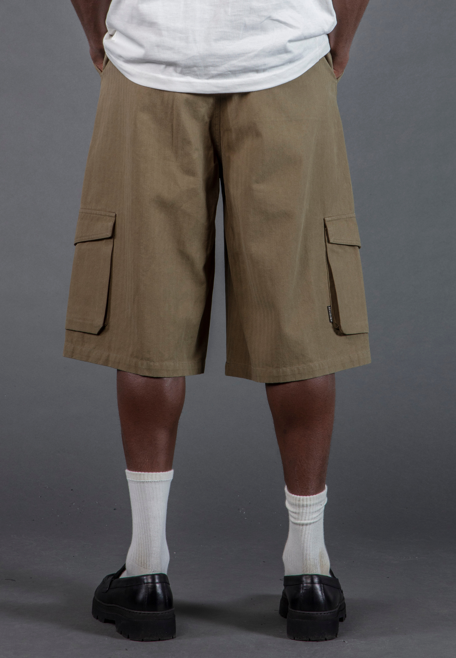 CARGO JORT HERRINGBONE KHAKI