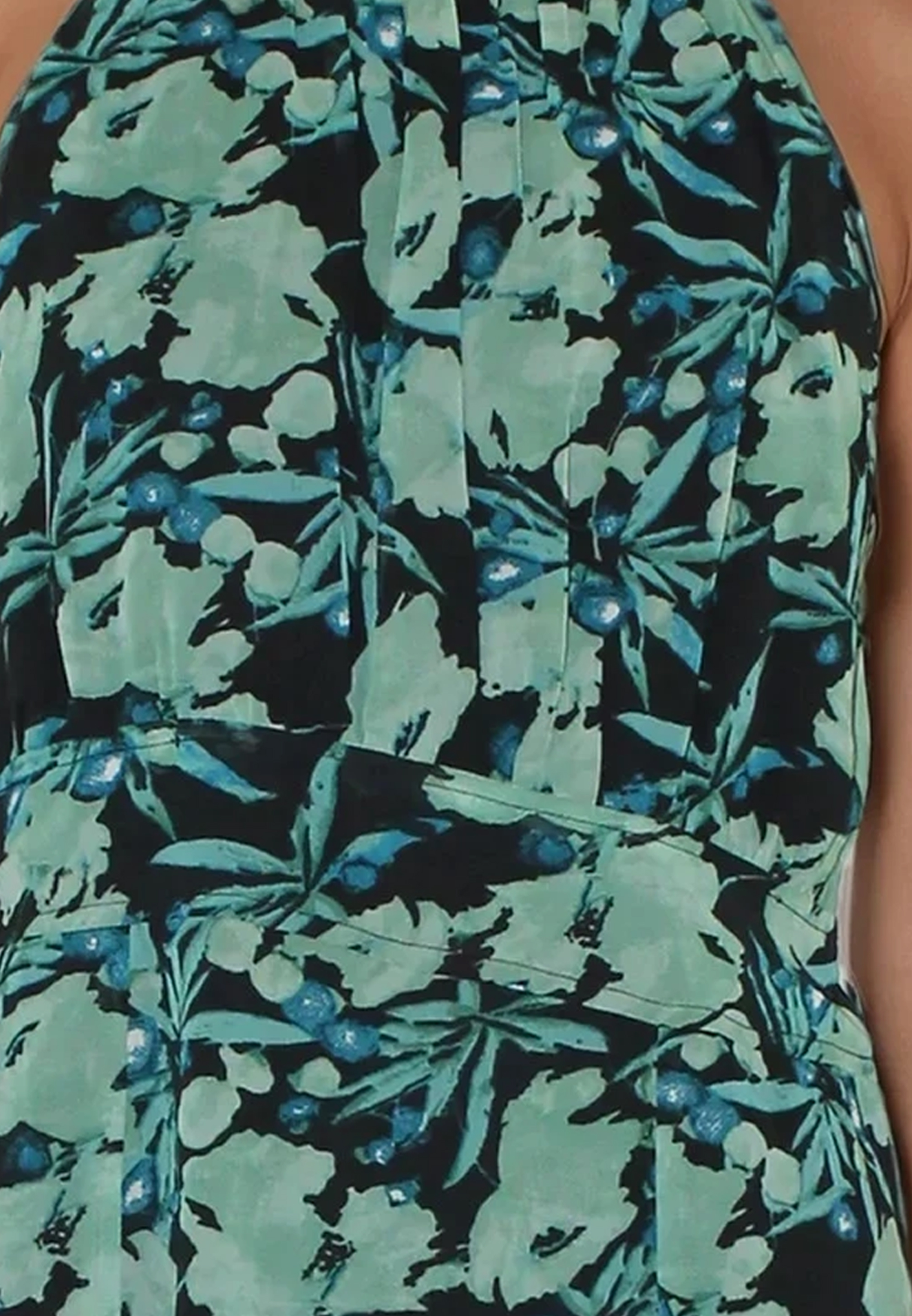 NOIR MINI DRESS PRIME GREEN