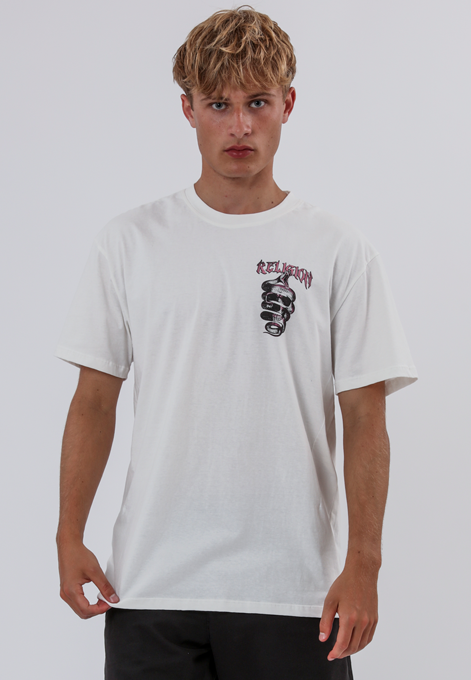 SNAKE T-SHIRT OFF WHITE