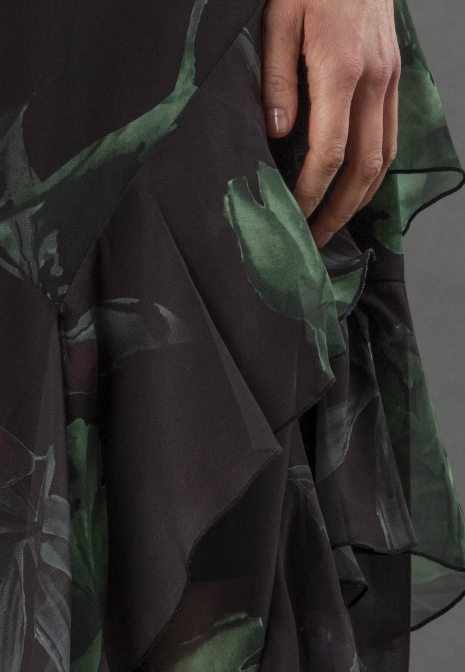 TAYLOR MAXI DRESS PRIME GREEN