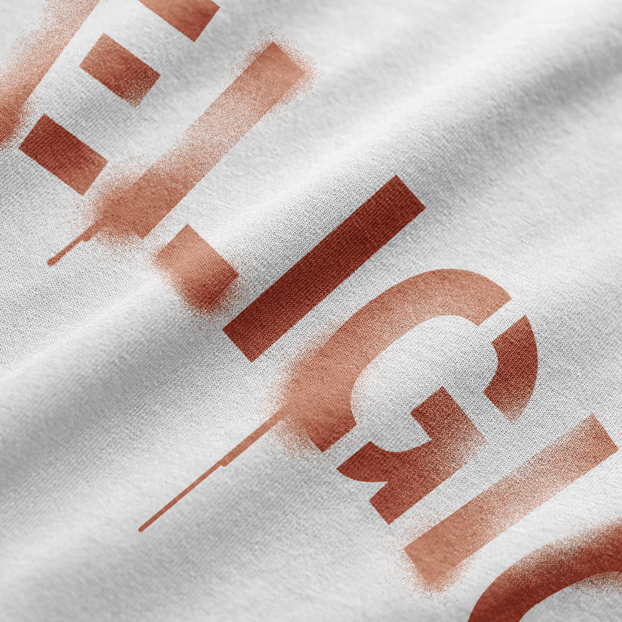RELIGION STENCIL T-SHIRT WHITE
