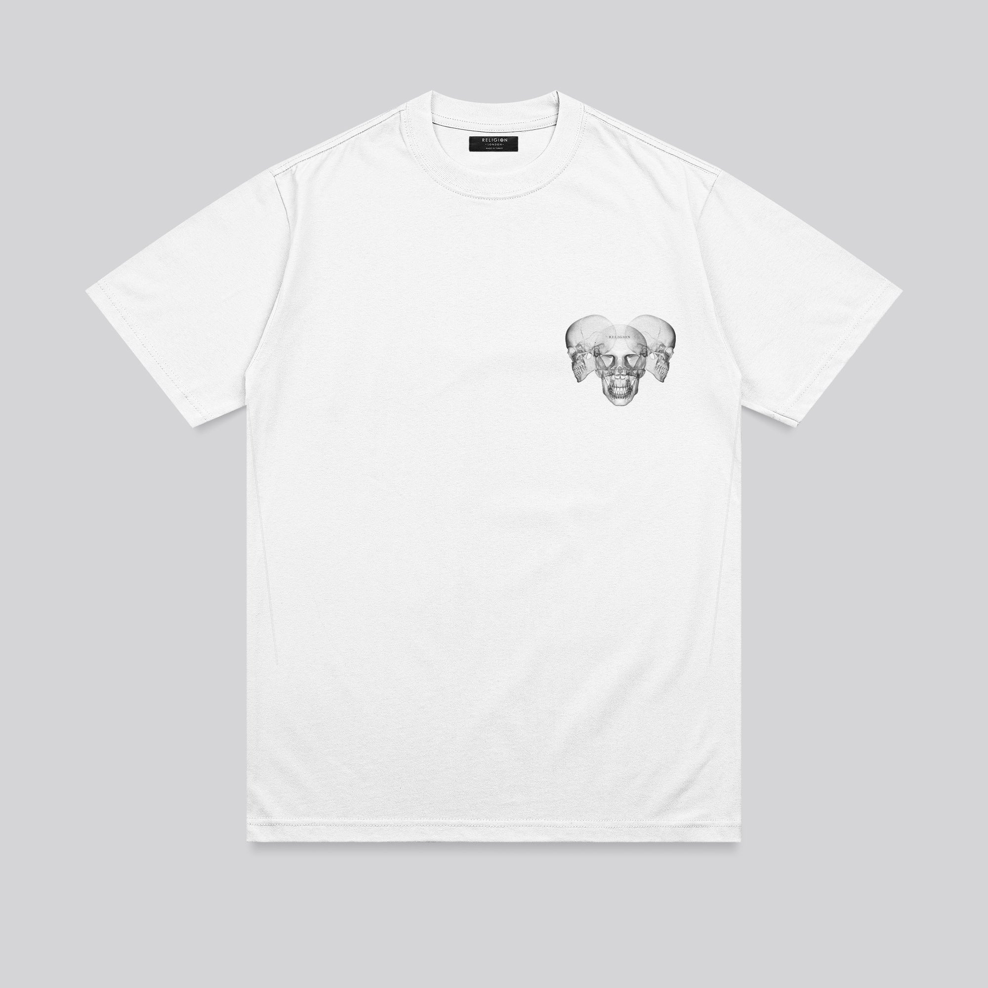 XRAY SKULL T-SHIRT WHITE