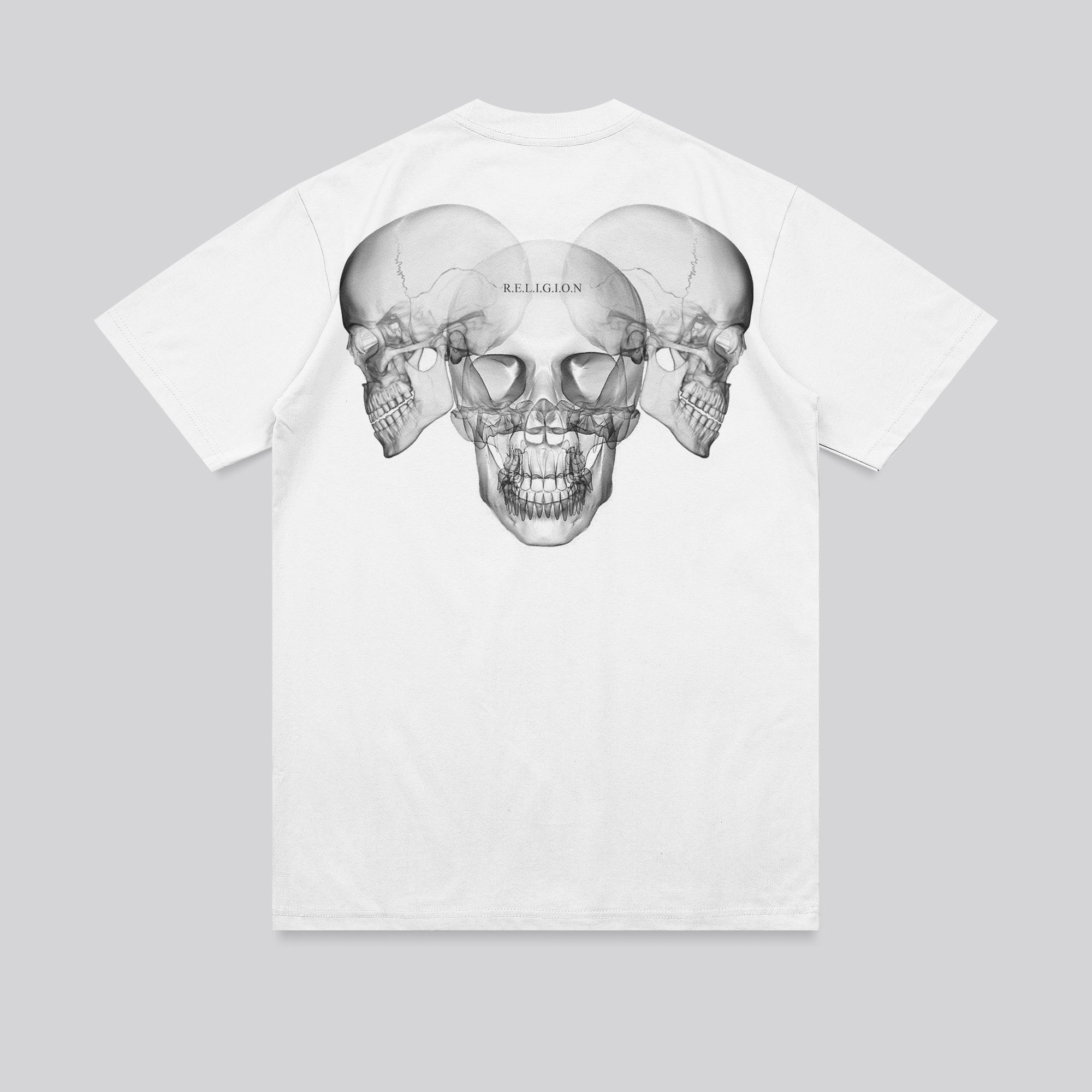 XRAY SKULL T-SHIRT WHITE