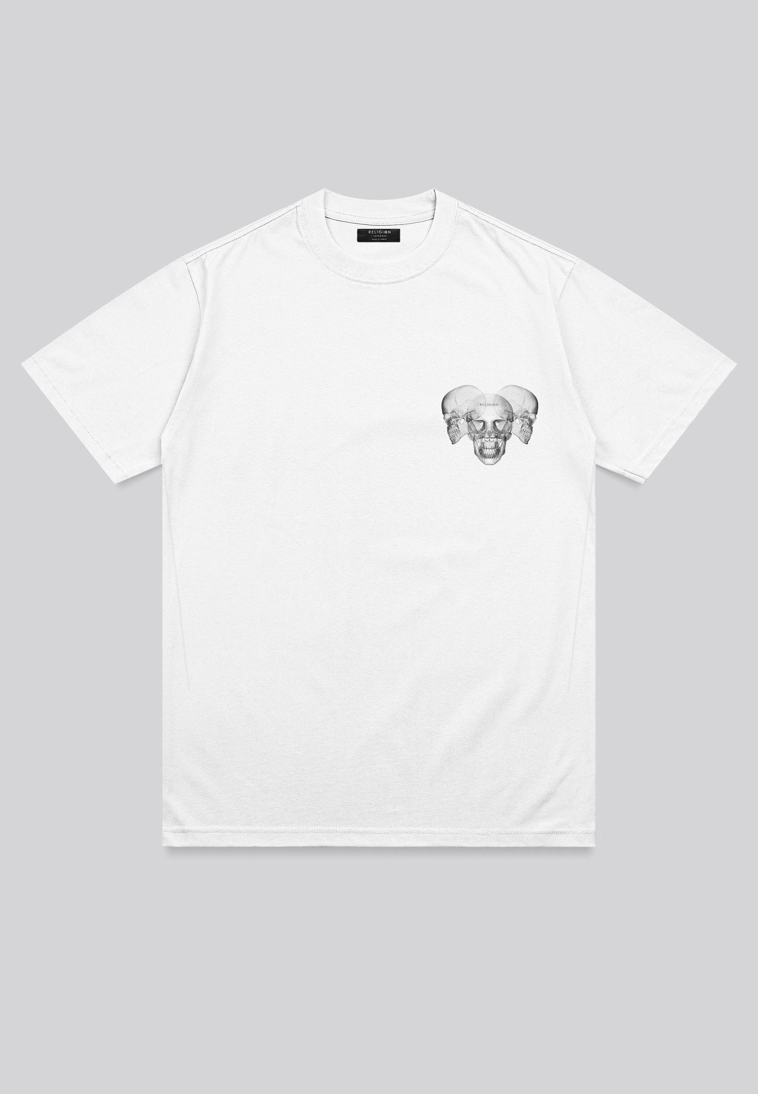 XRAY SKULL T-SHIRT WHITE