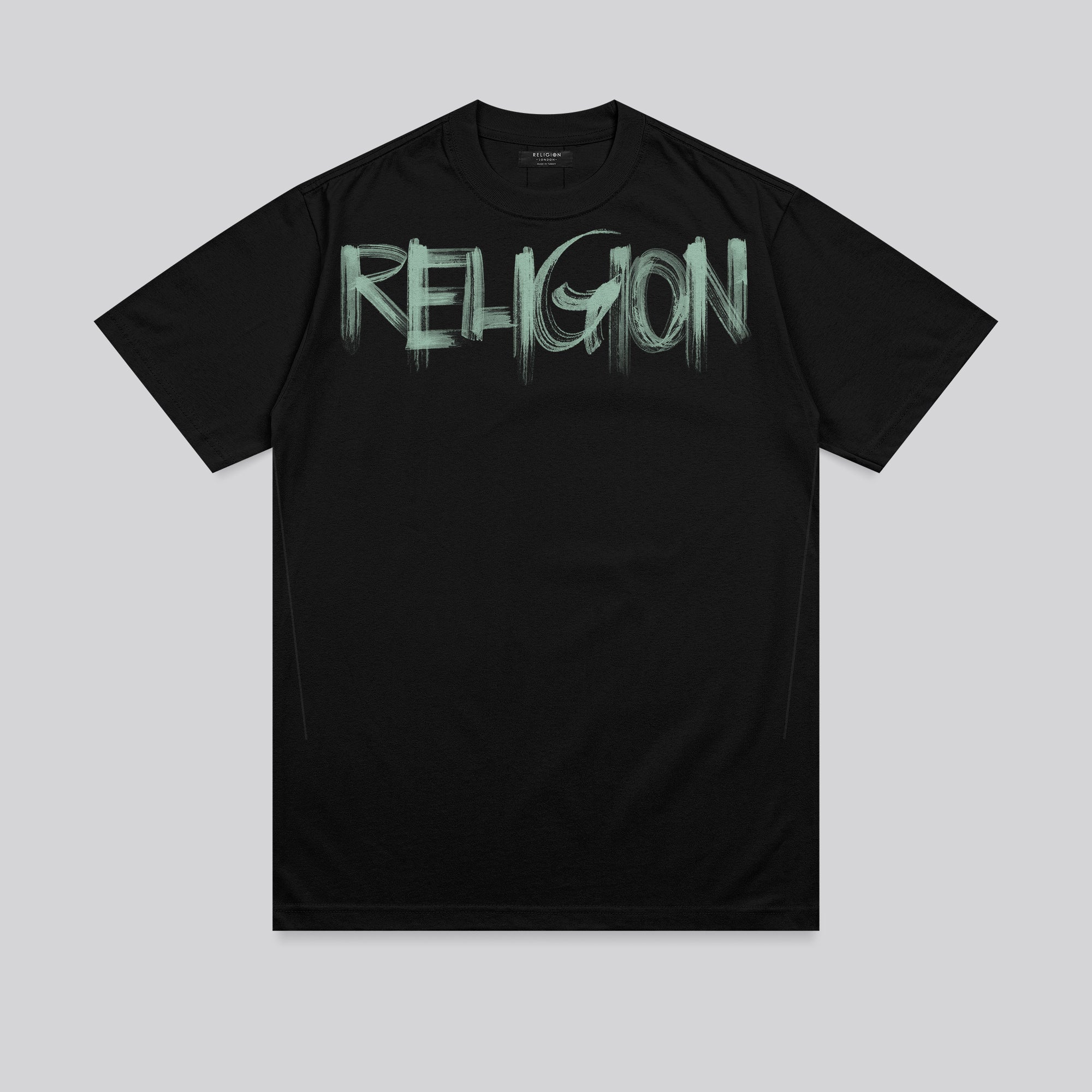 RELIGION BRUSH T-SHIRT BLACK