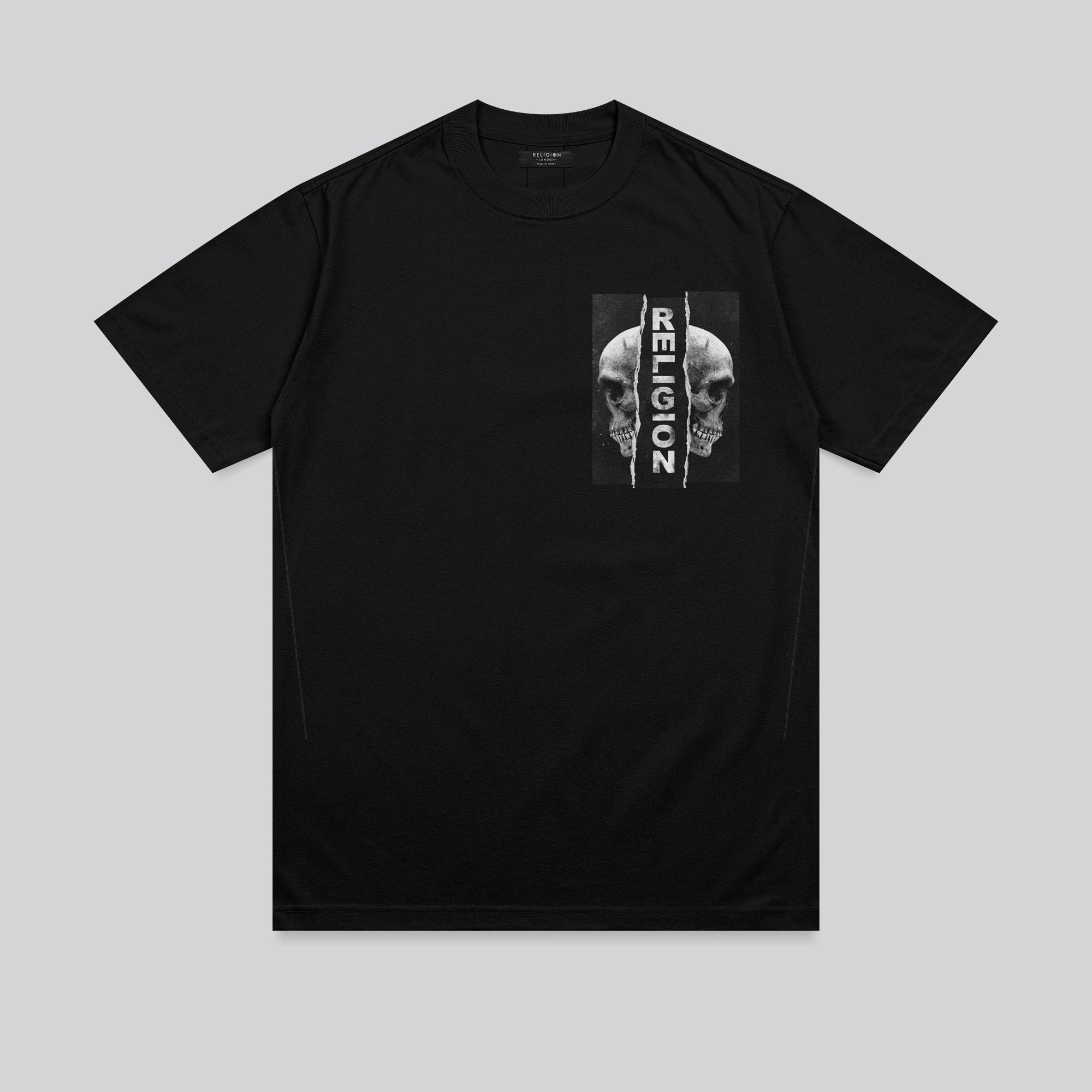 RIPPED T-SHIRT BLACK