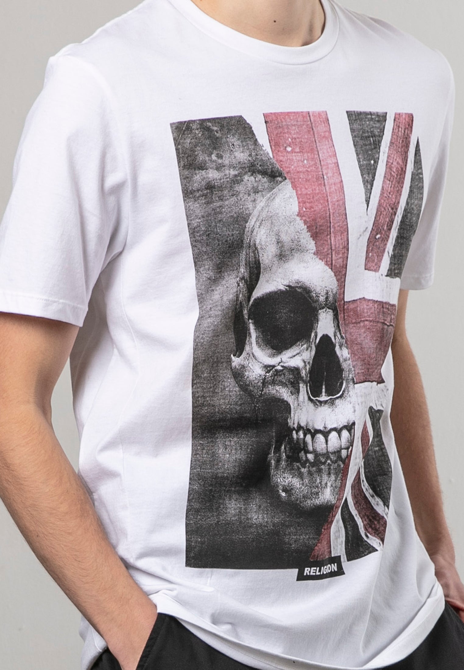 UNION JACK T-SHIRT WHITE