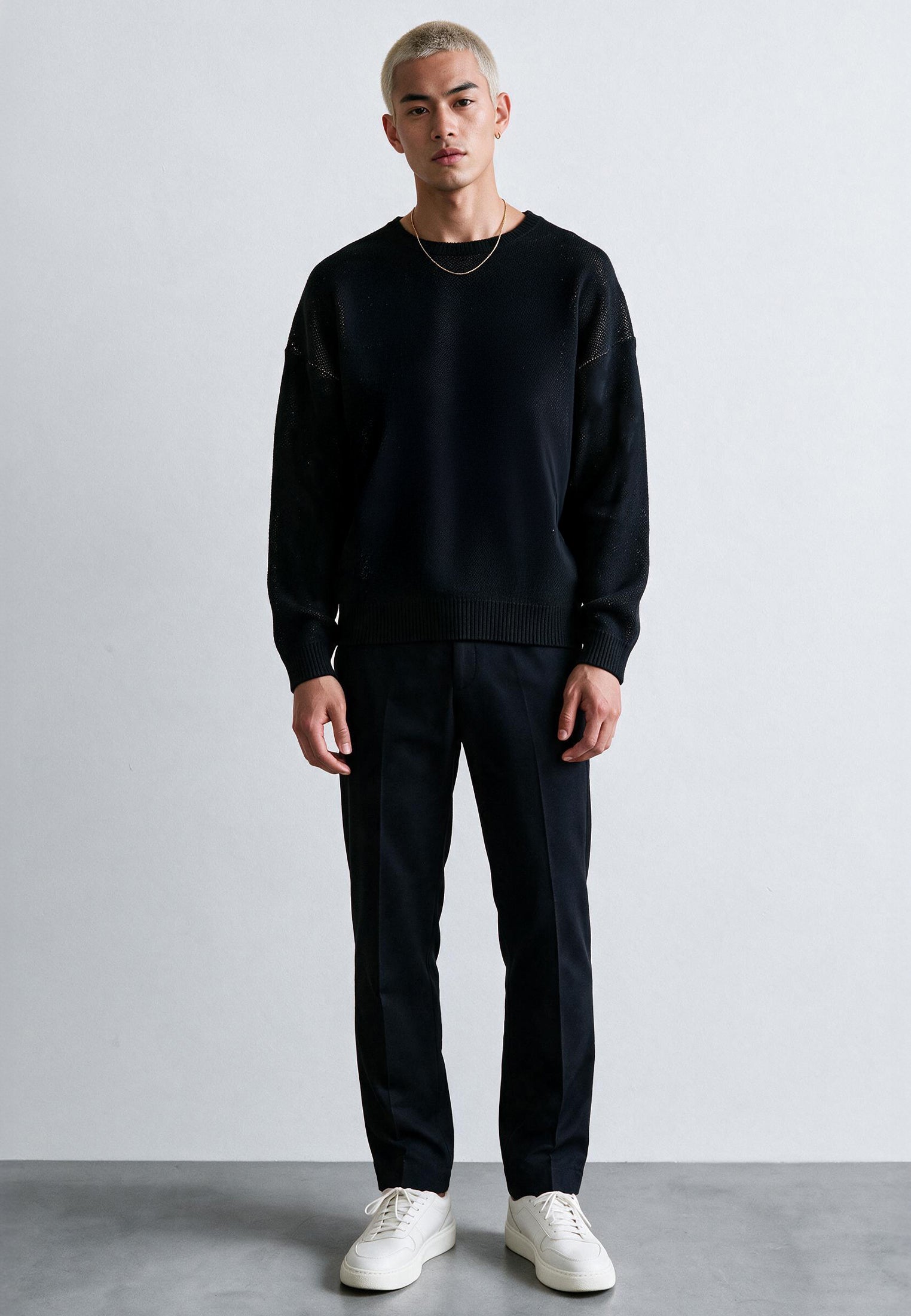 ANARCHY KNIT BLACK
