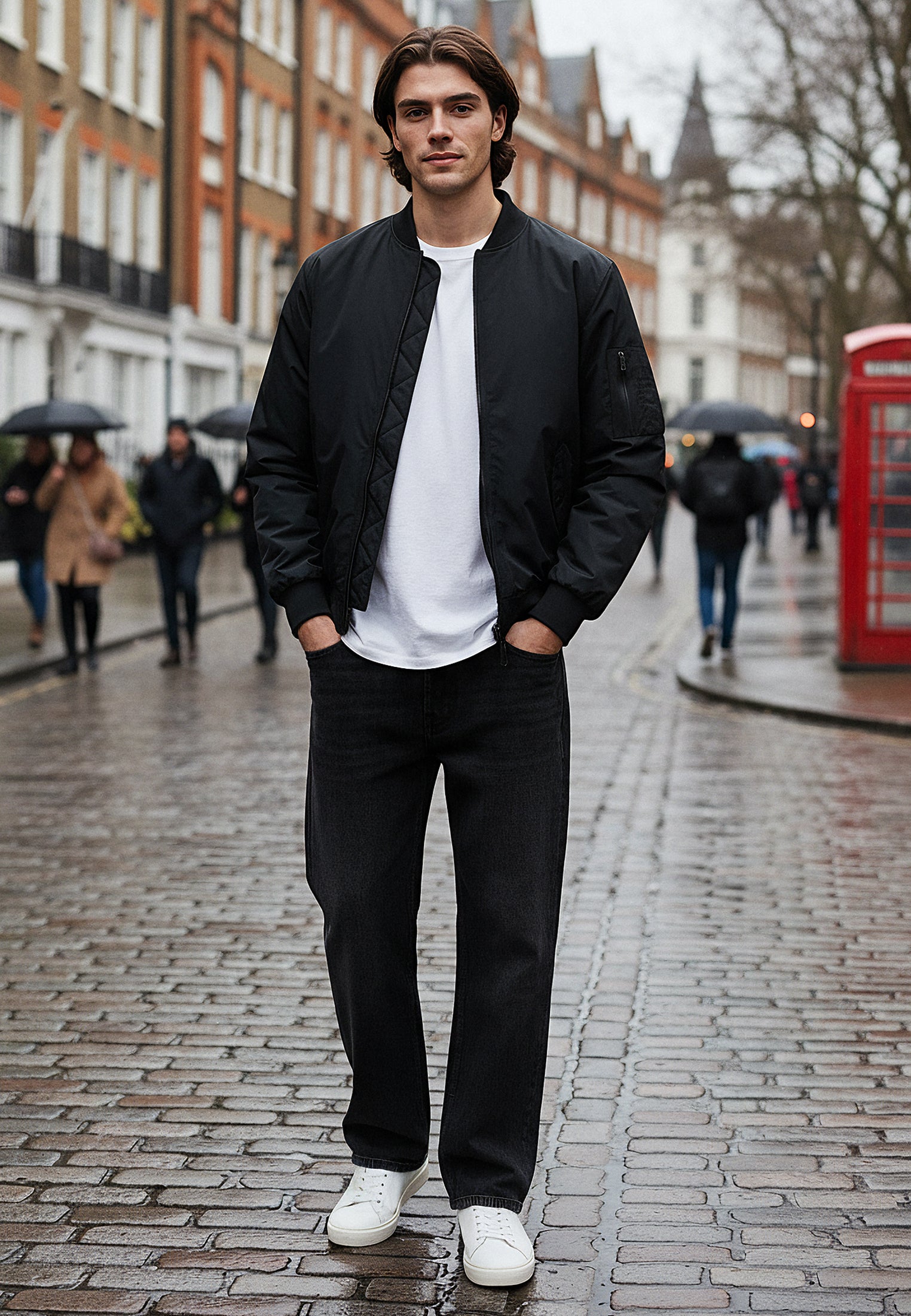 MA1 BOMBER JACKET BLACK