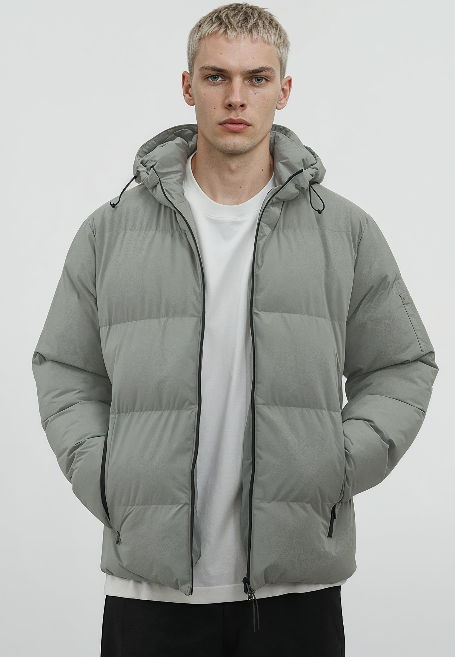 PERFORMANCE PUFFER JACKET KHAKI