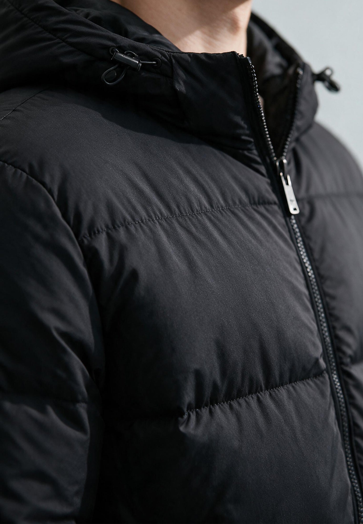 PERFORMANCE PUFFER JACKET WASHED BLACK