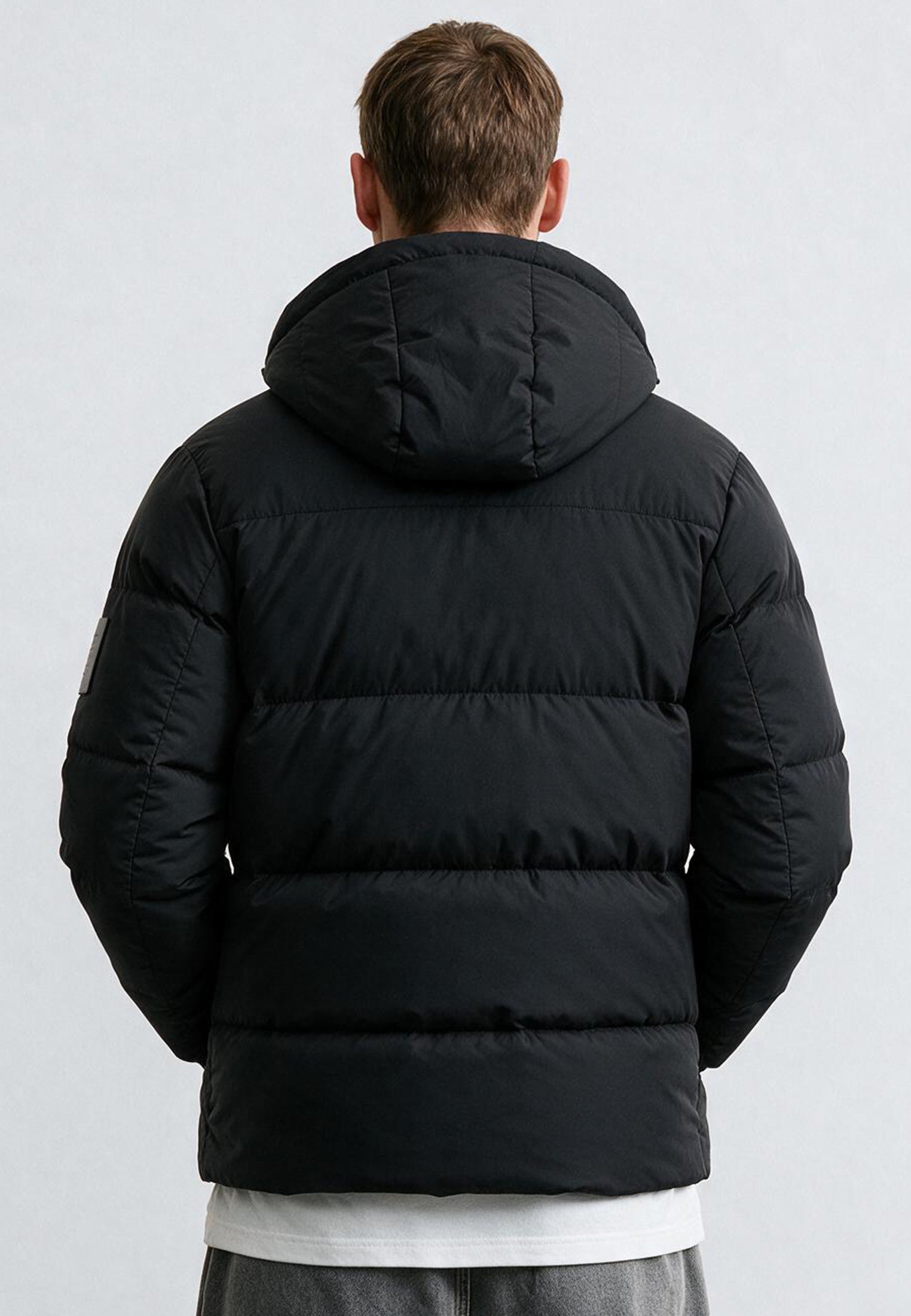 PERFORMANCE PUFFER JACKET WASHED BLACK