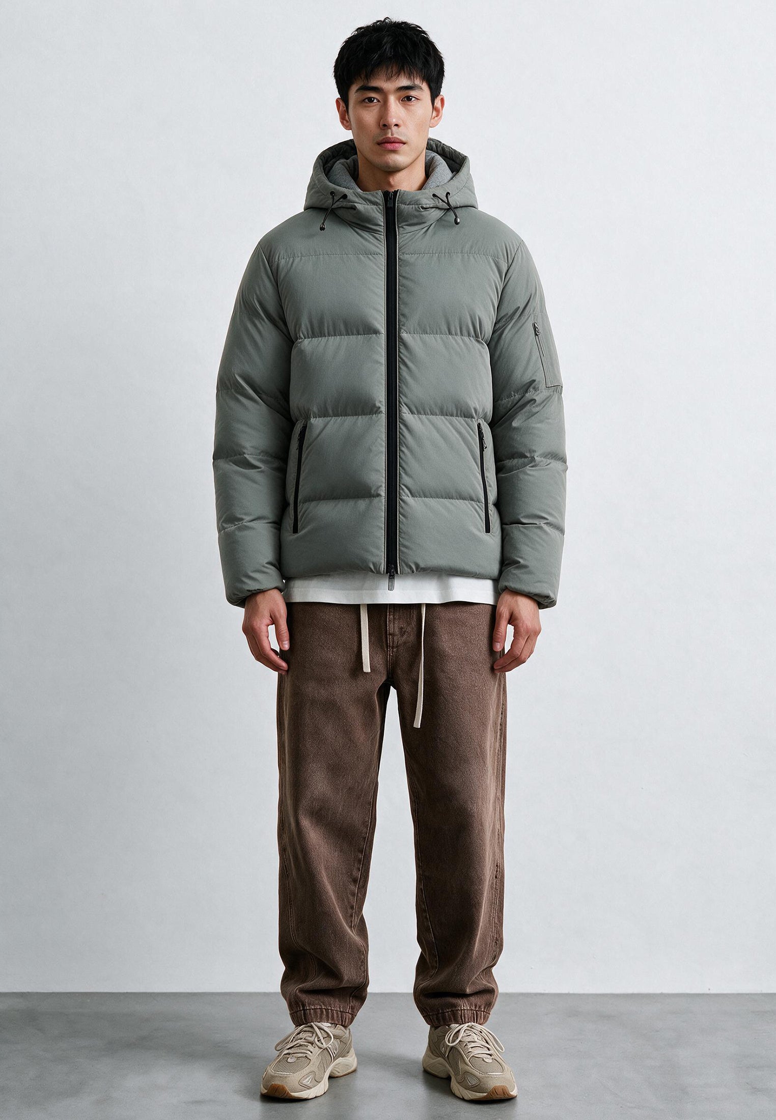 PERFORMANCE PUFFER JACKET GREEN