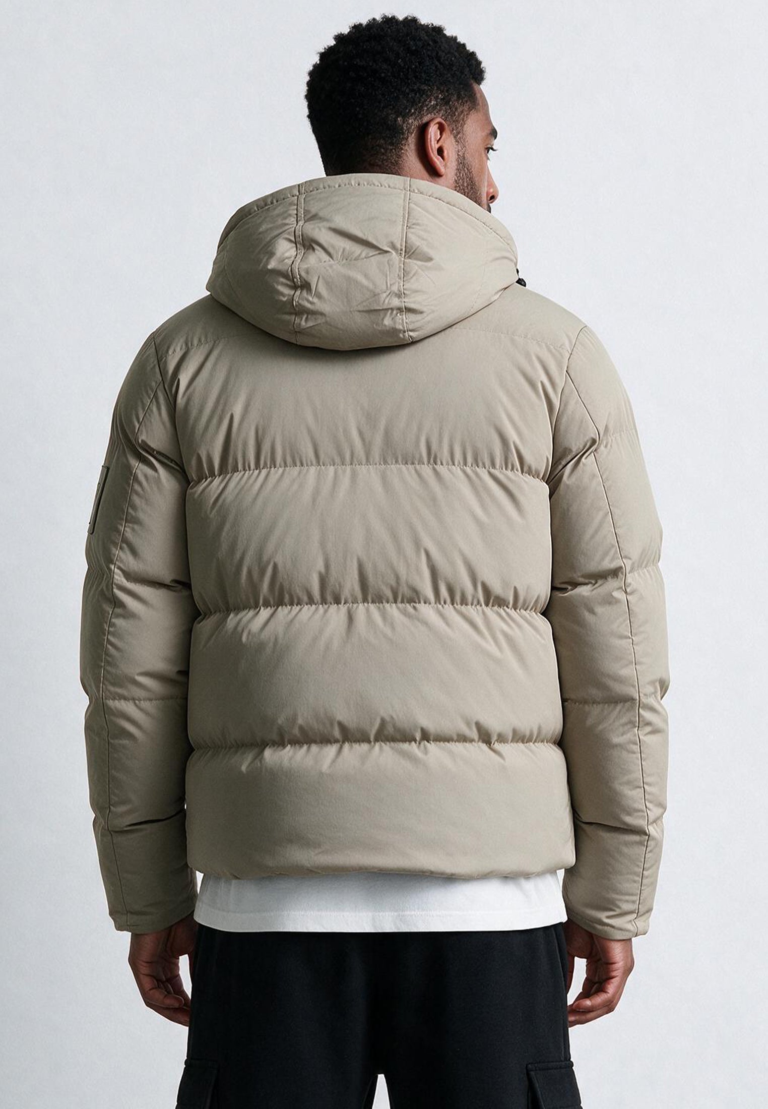 PERFORMANCE PUFFER JACKET STONE
