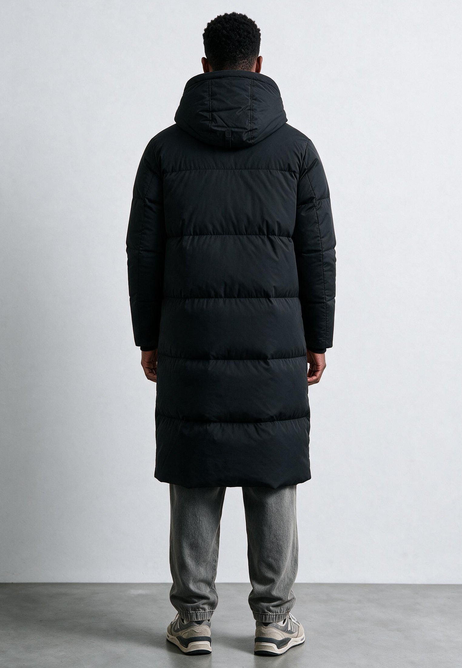 VOYAGER PUFFER PARKA WASHED BLACK