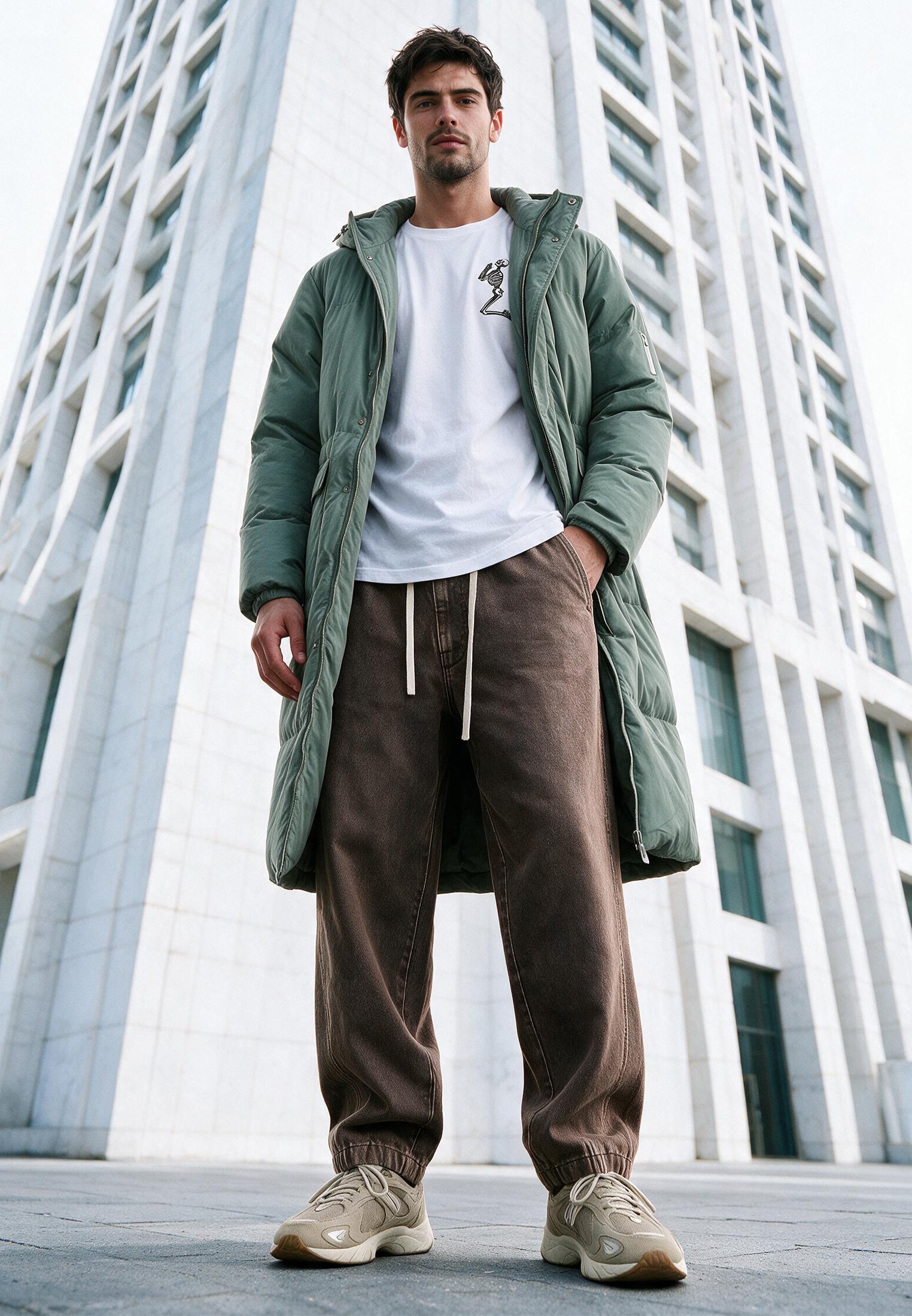 VOYAGER PUFFER PARKA GREEN