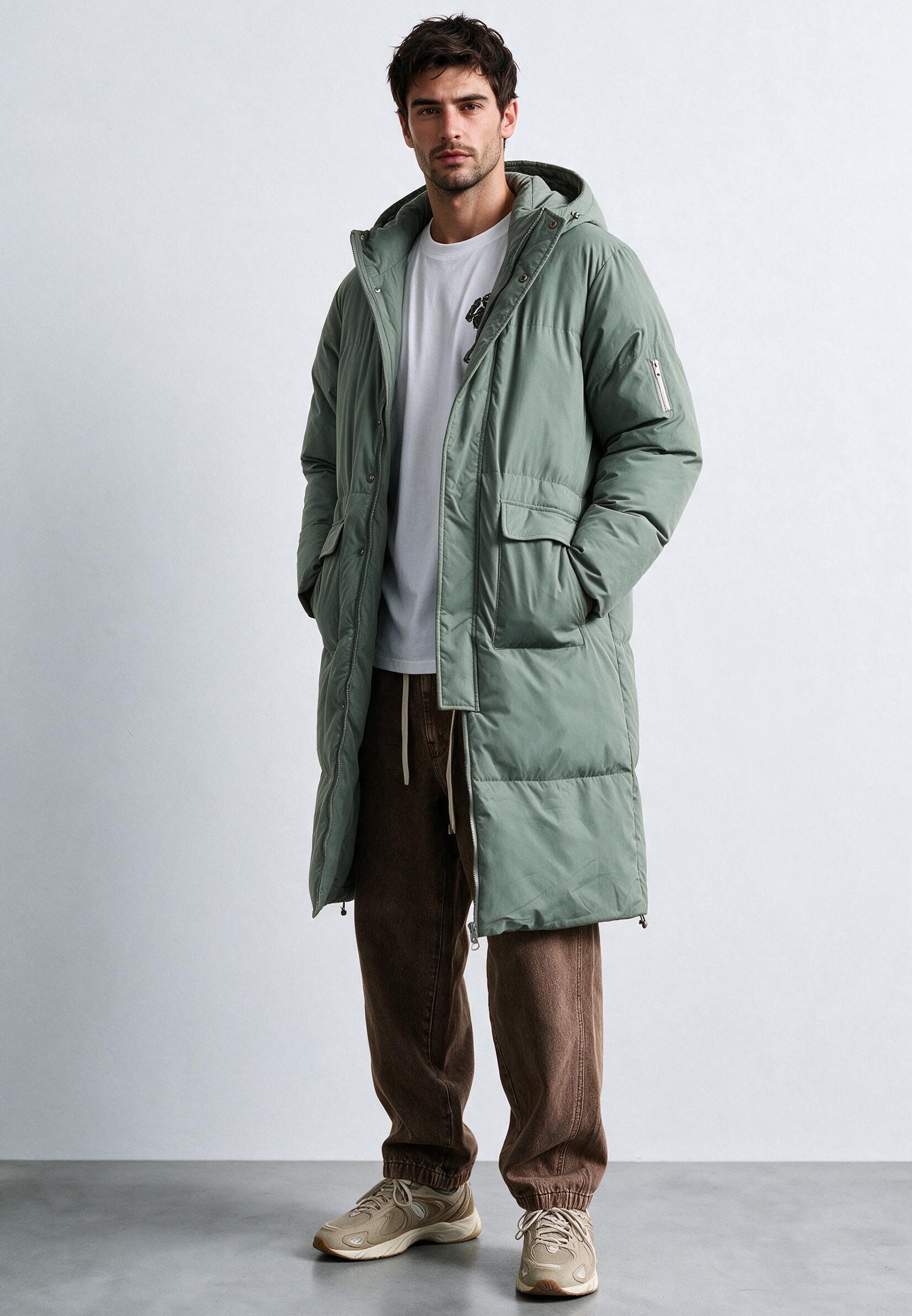VOYAGER PUFFER PARKA GREEN