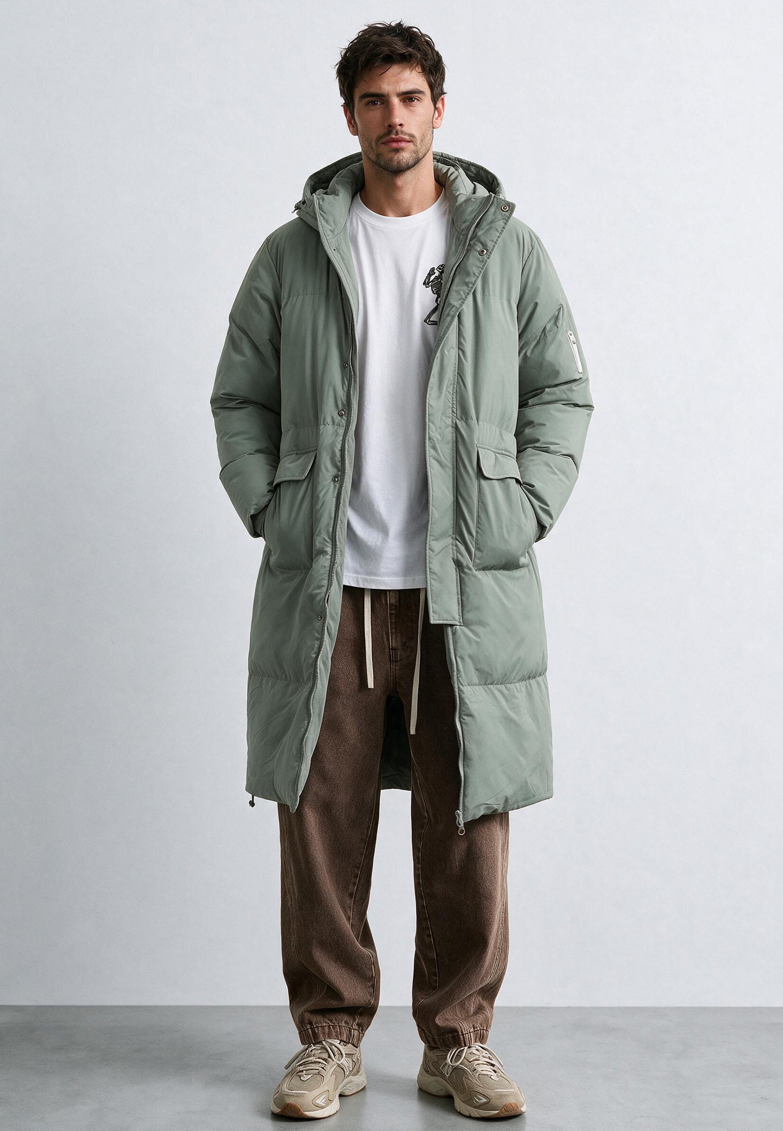 VOYAGER PUFFER PARKA GREEN