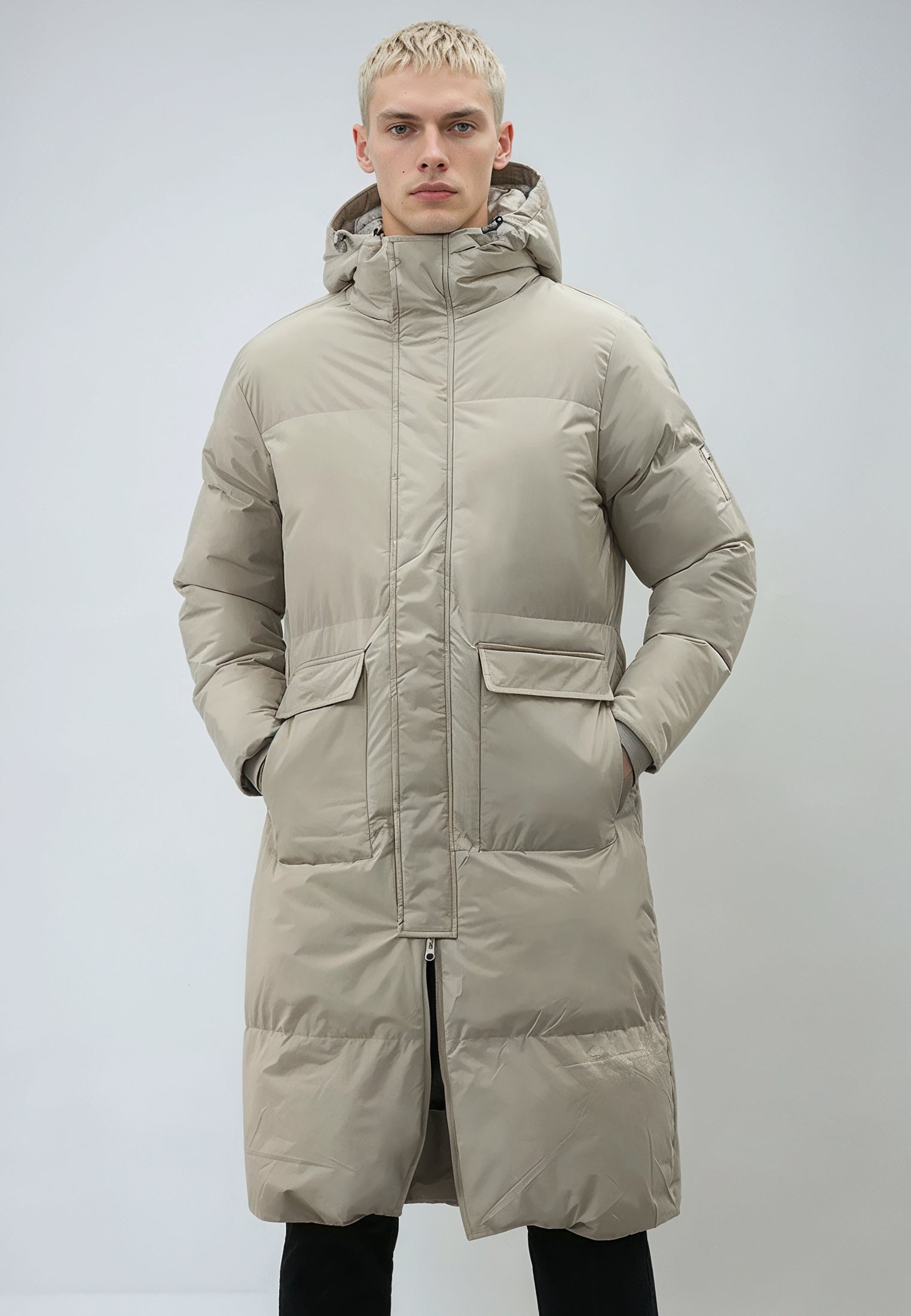 VOYAGER PUFFER PARKA TAN