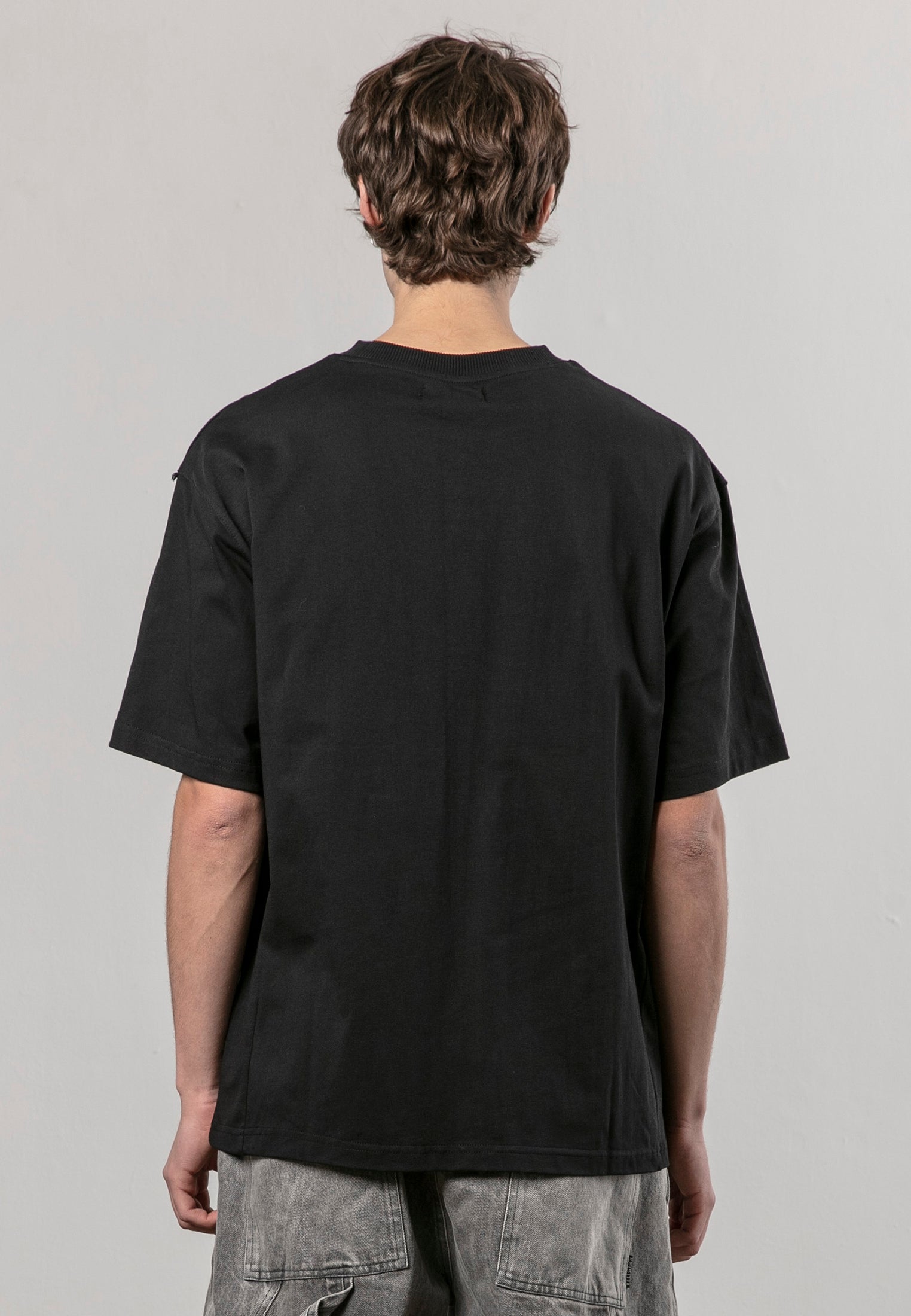 LOGO OVERSIZED T-SHIRT BLACK