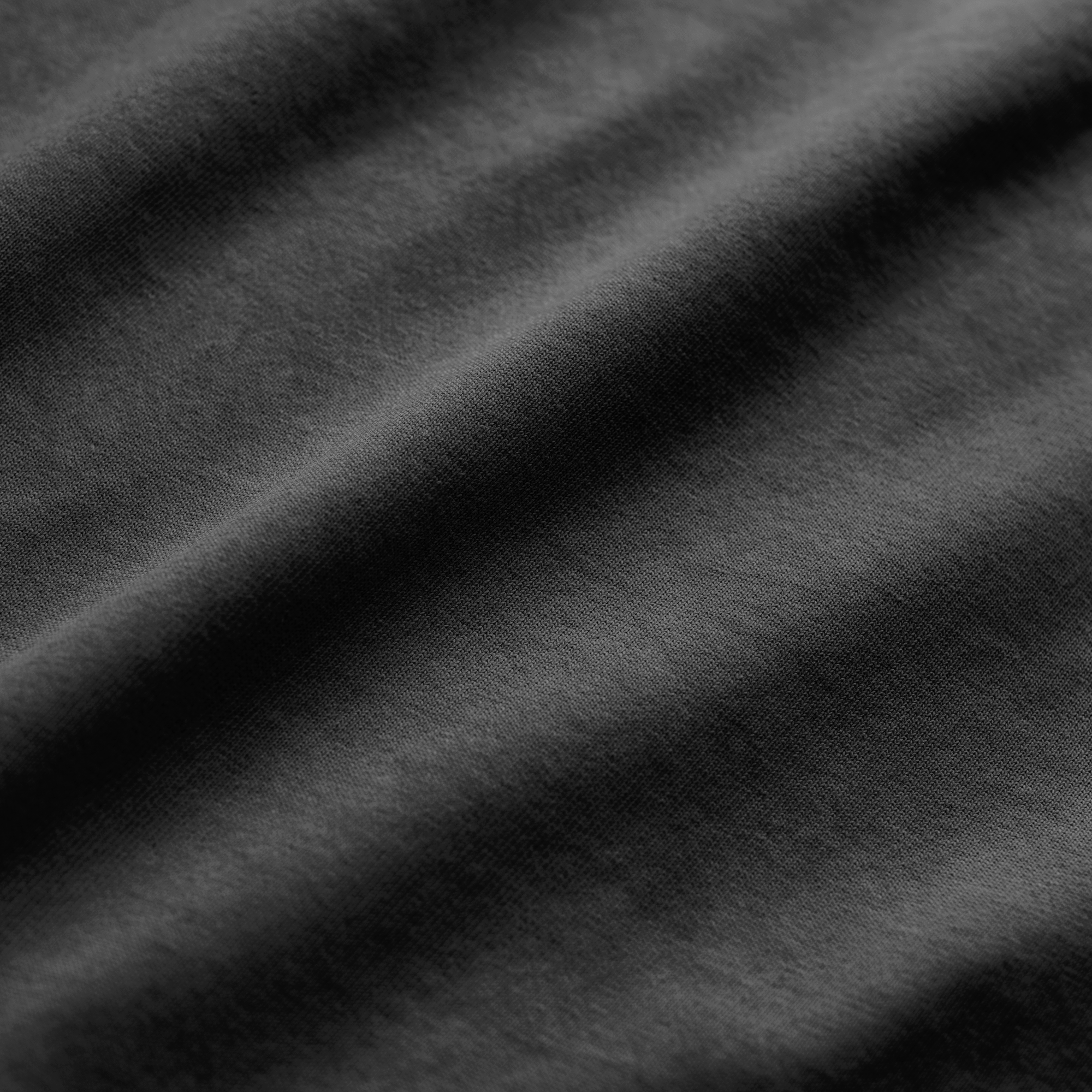 ZIP POCKET OVERSIZED T-SHIRT BLACK