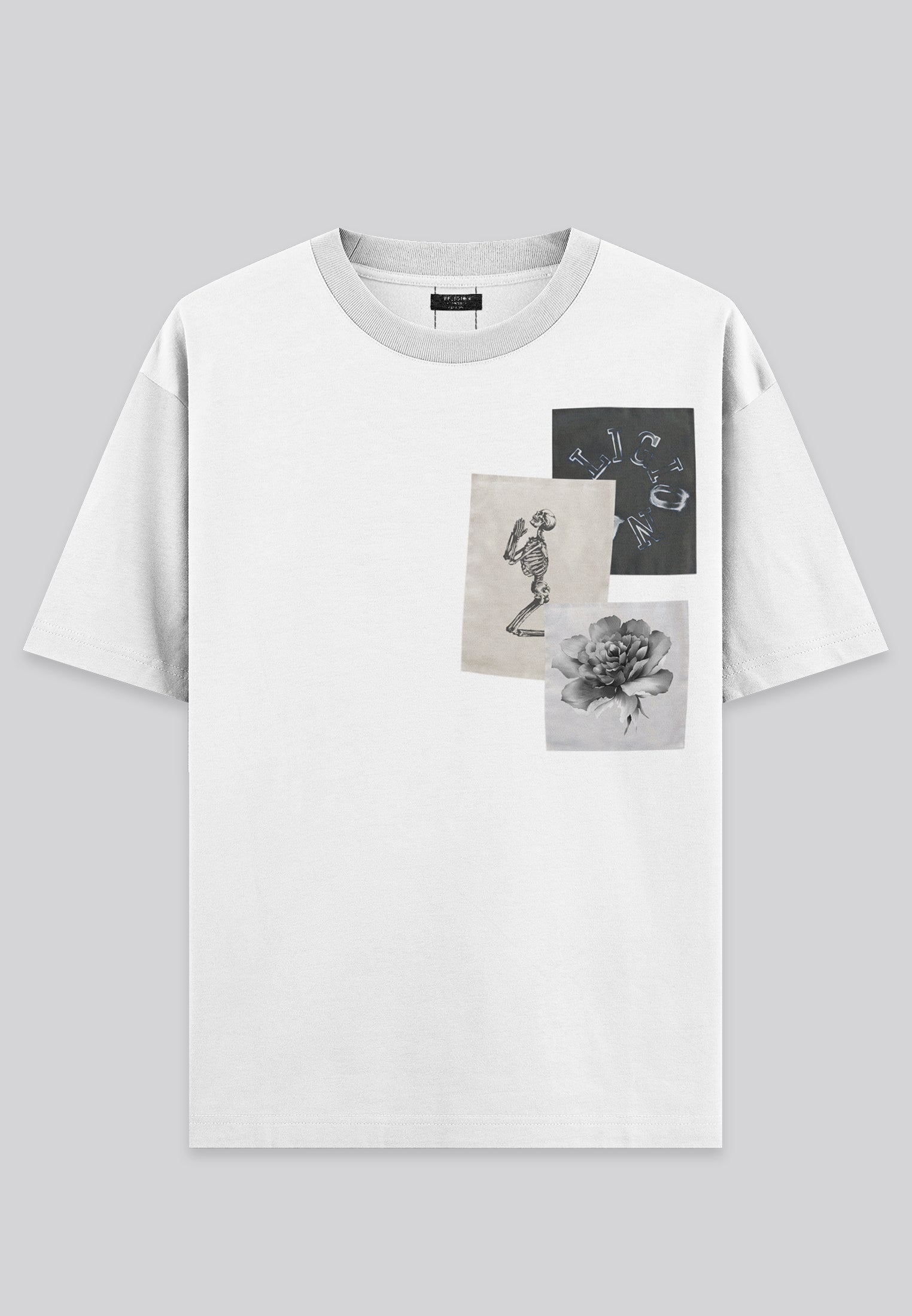 APPLIQUE T-SHIRT WHITE