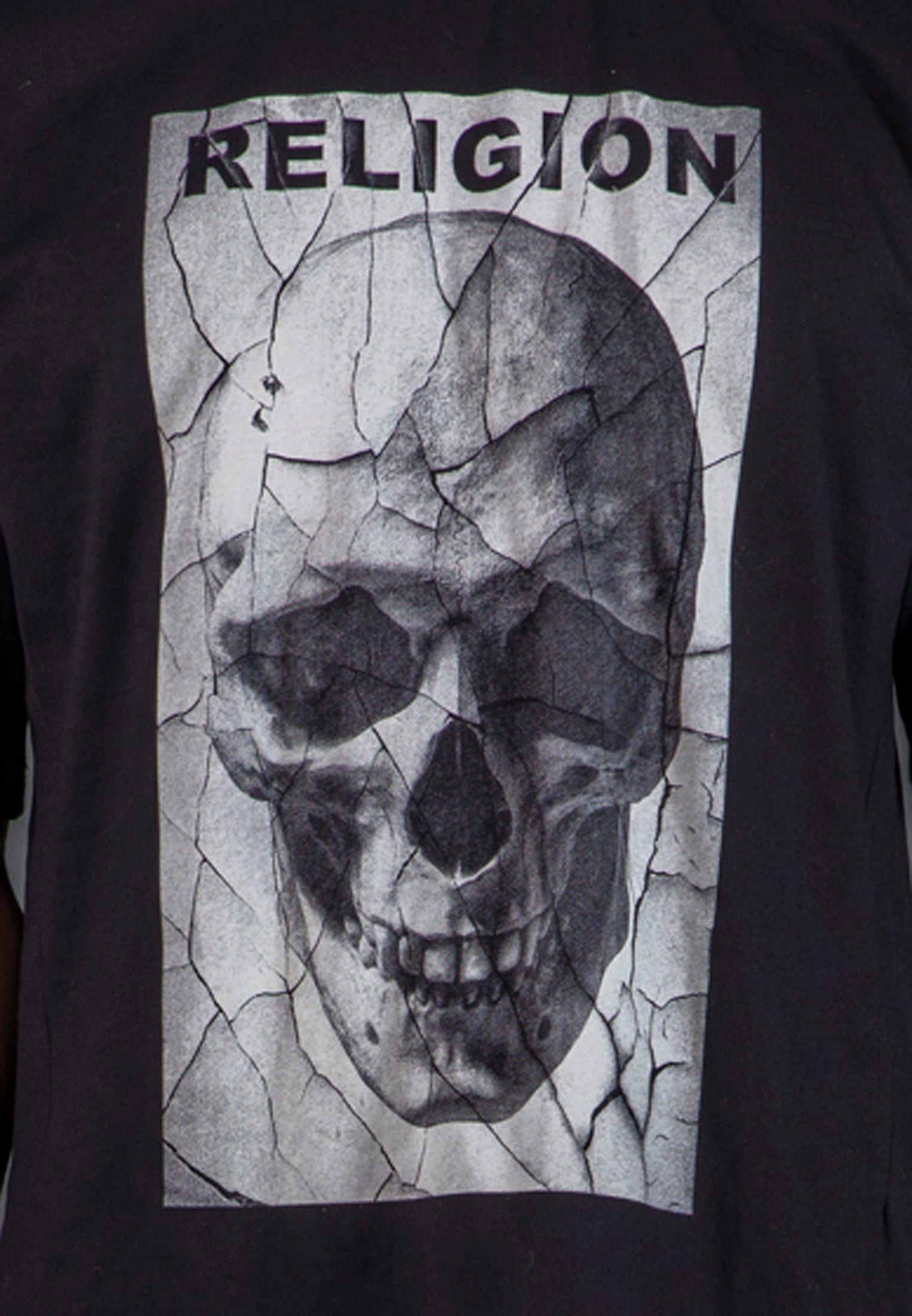 CRACK T-SHIRT BLACK